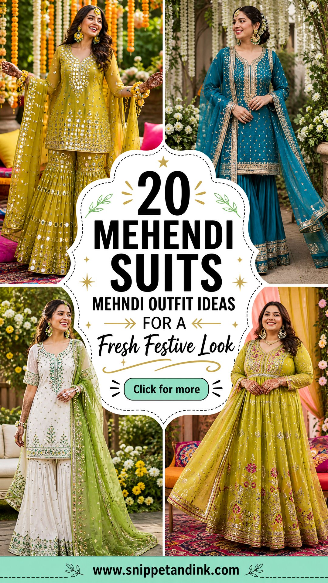 20 Mehendi Suits Mehndi Outfit Ideas for a Fresh Festive Look - 20 Mehendi Suits Mehndi Outfit Ideas for a Fresh Festive Look