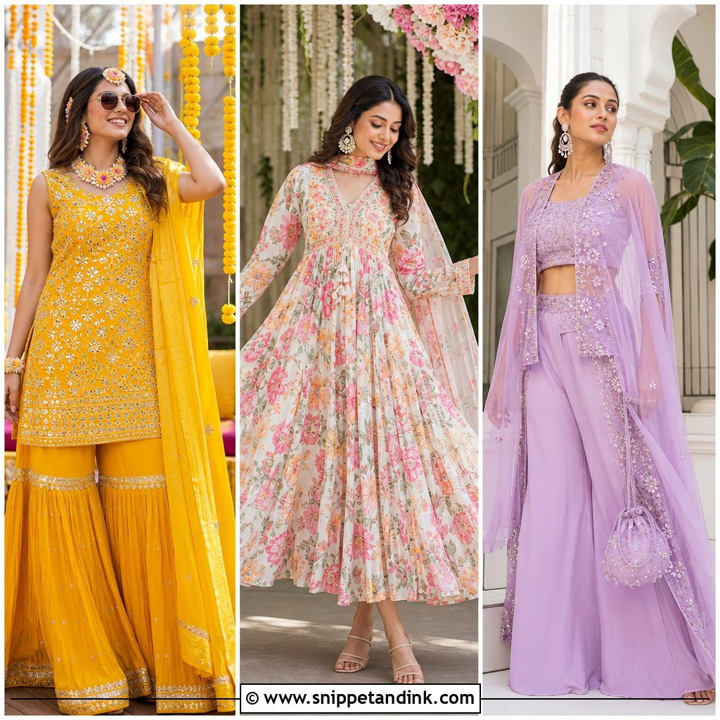 20 Mehndi Ceremony Outfit for Sister Ideas With Festive Flair