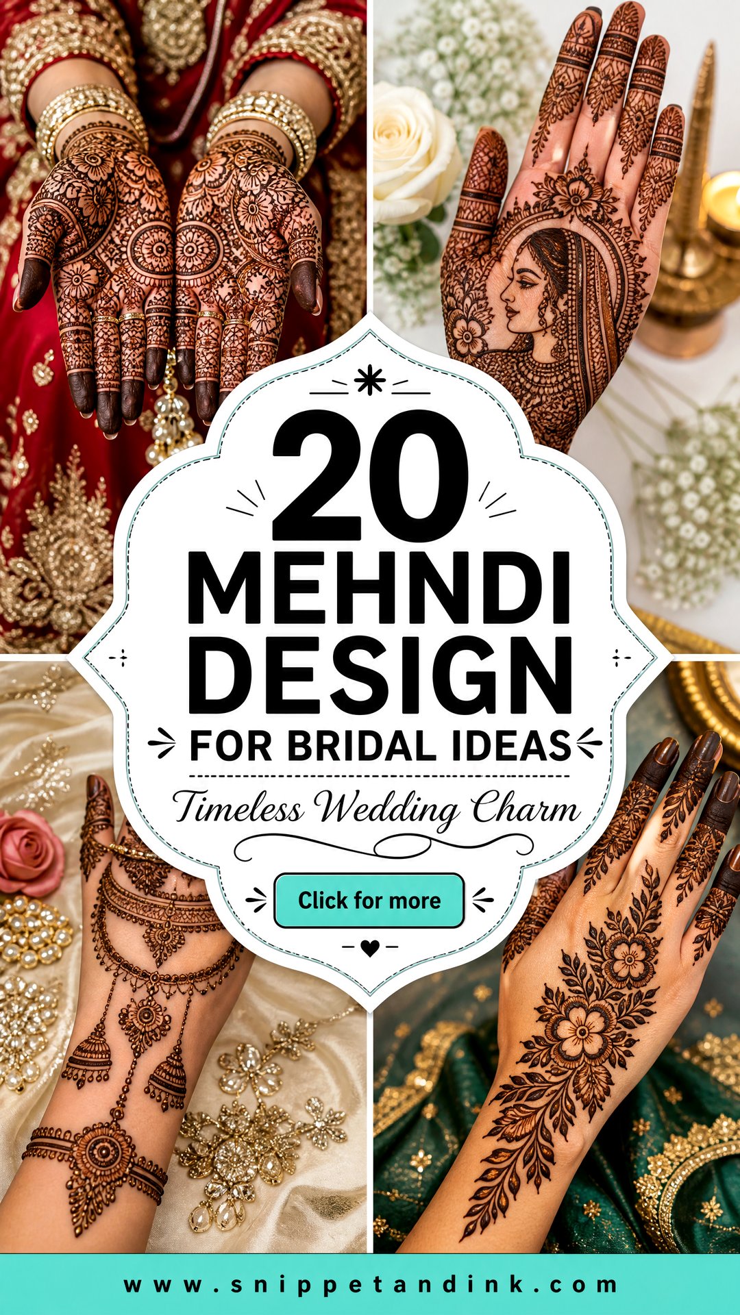20 Mehndi Design for Bridal Ideas With Timeless Wedding Charm - 20 Mehndi Design for Bridal Ideas With Timeless Wedding Charm