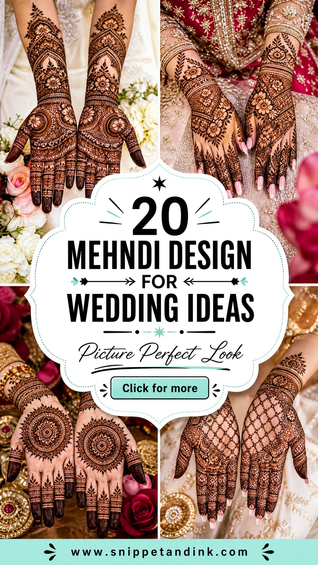 20 Mehndi Design for Wedding Ideas for a Picture-Perfect Look - 20 Mehndi Design for Wedding Ideas for a Picture-Perfect Look