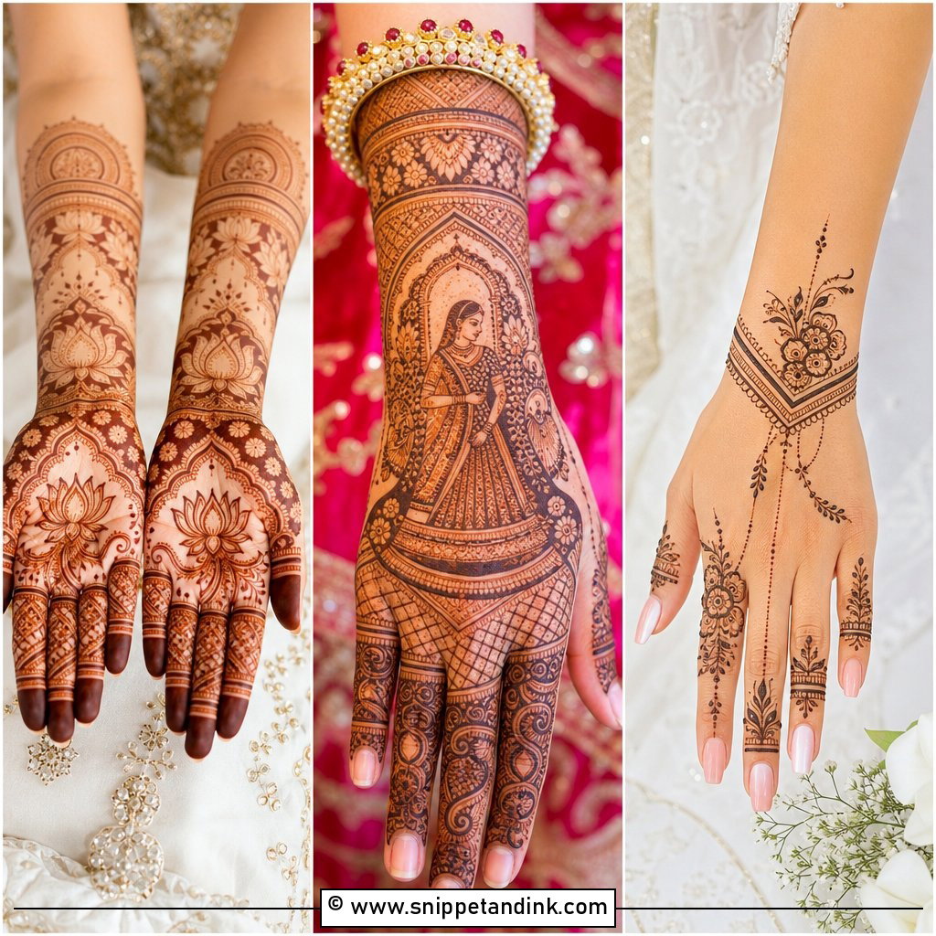 20 Mehndi Dulhan Design Ideas for a Stunning Bridal Glow