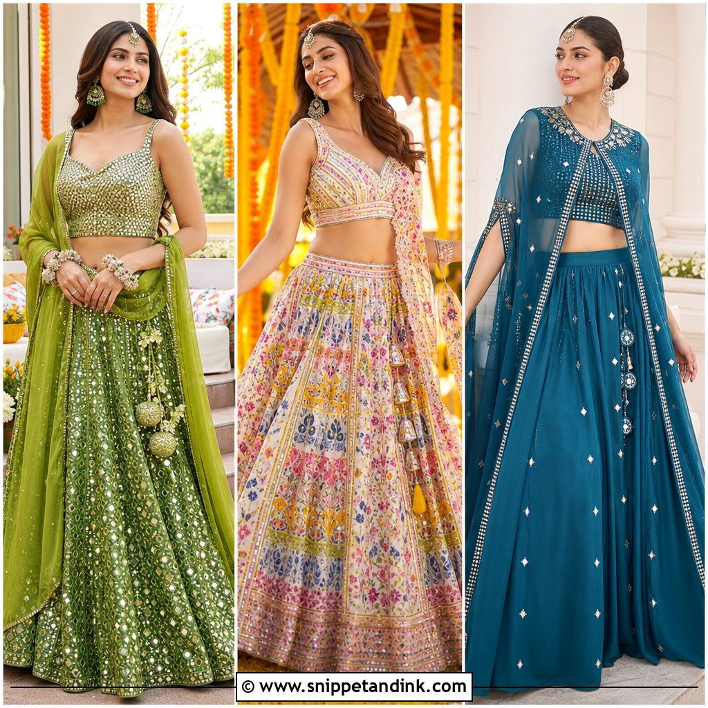 20 Mehndi Party Dress Ideas for an Unforgettable Festive Look