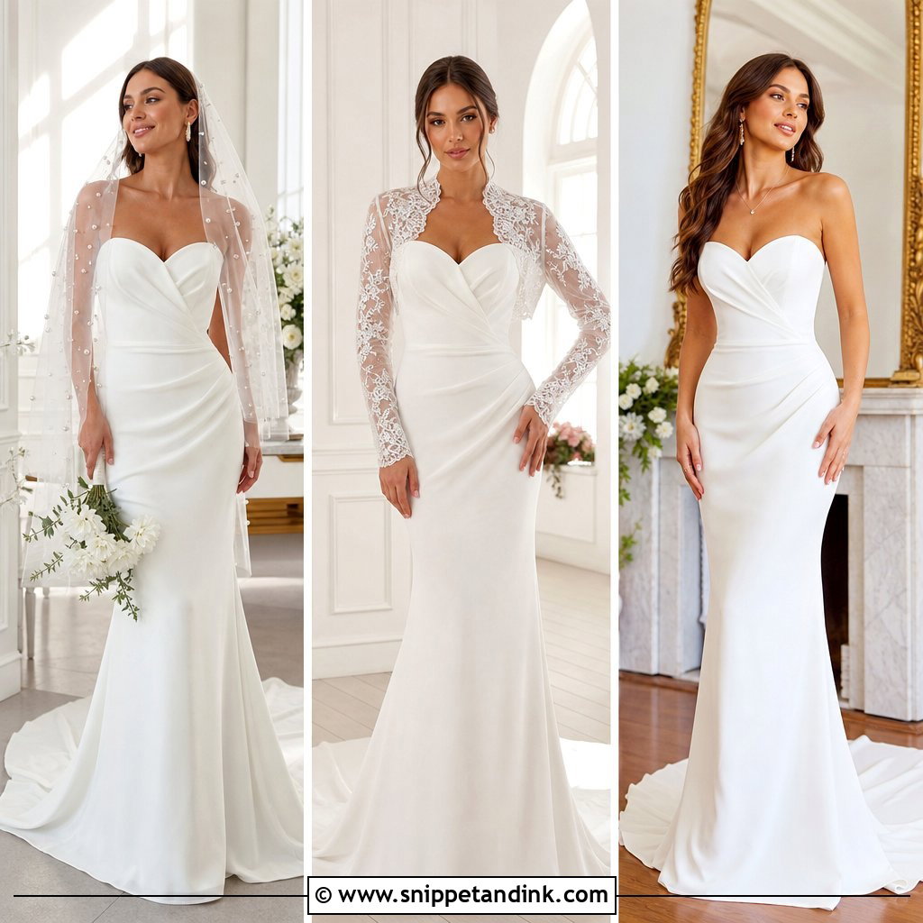 20 Melrose Wedding Dress Ideas for a Chic Romantic Bridal Look