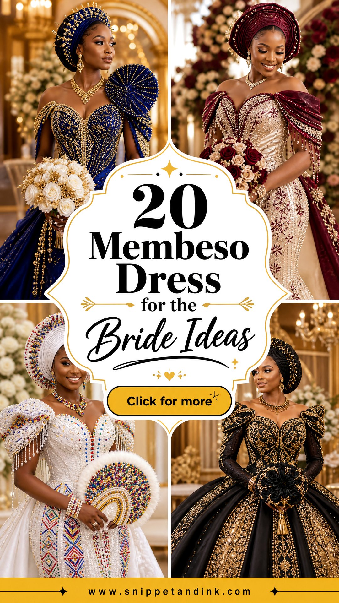 20 Membeso Dress for the Bride Ideas for a Regal Wedding - 20 Membeso Dress for the Bride Ideas for a Regal Wedding