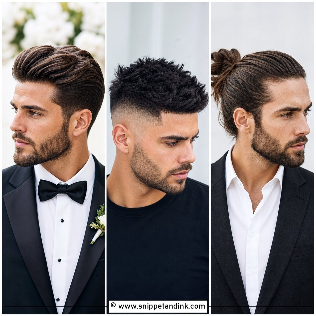 20 Mens Wedding Hair Ideas for a Sharp Groom Look Today