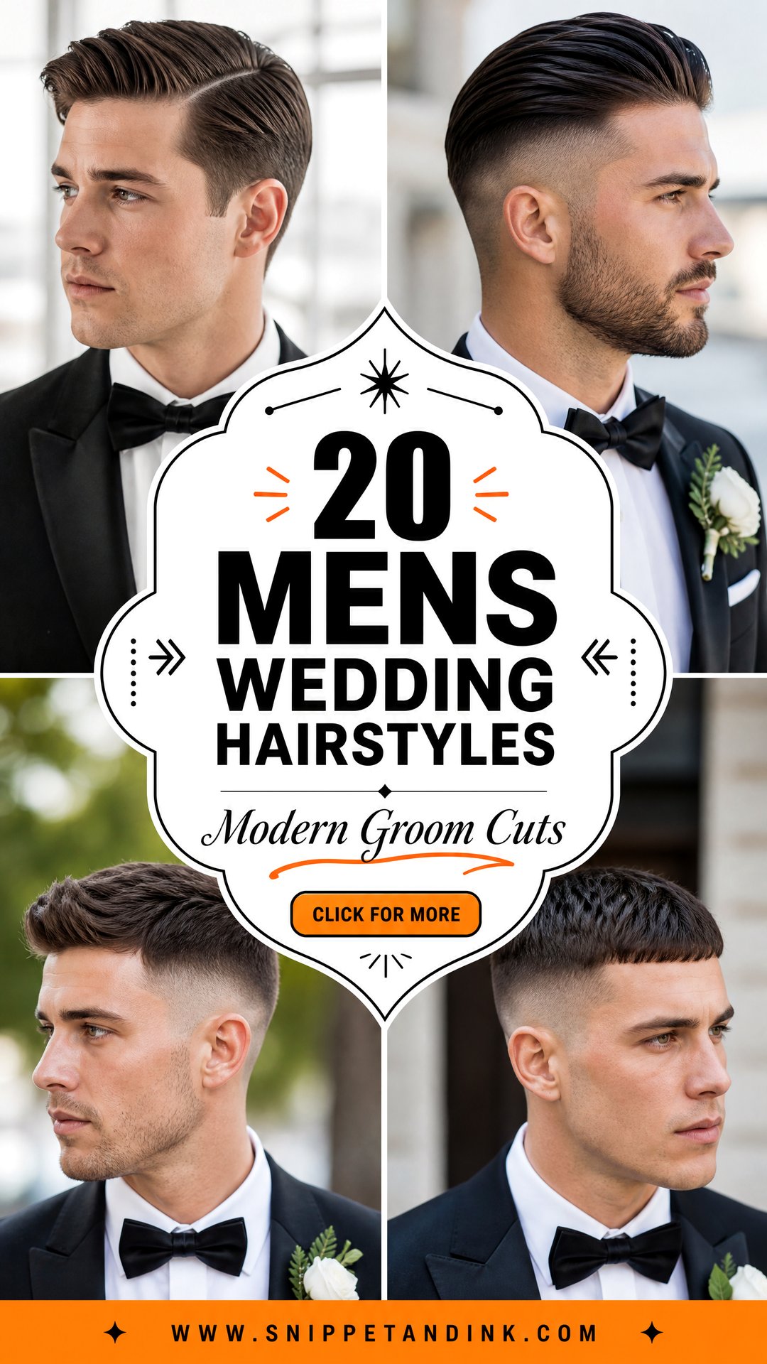20 Mens Wedding Hairstyles for Modern Grooms to Try Now - 20 Mens Wedding Hairstyles for Modern Grooms to Try Now