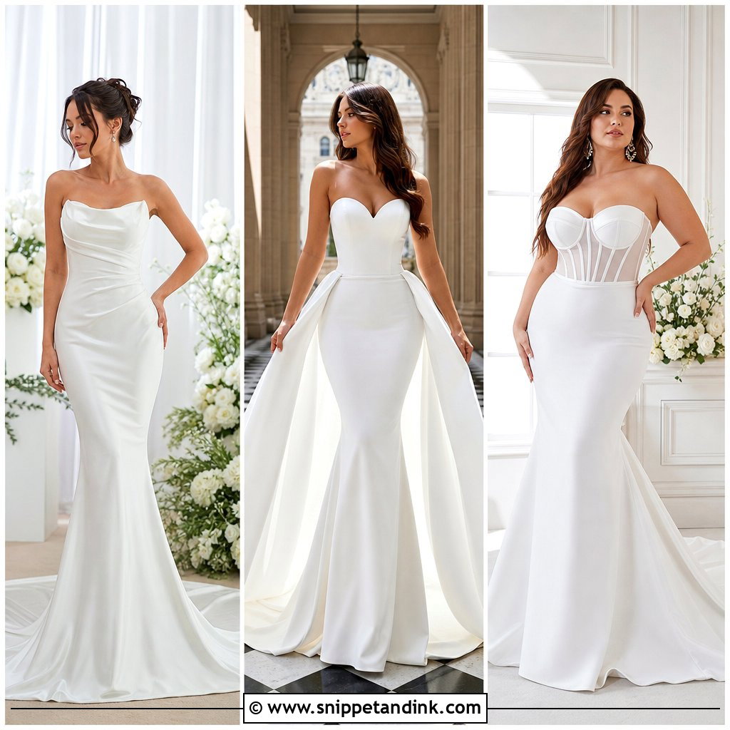 20 Mermaid Bridal Dresses for an Unforgettable Wedding Look