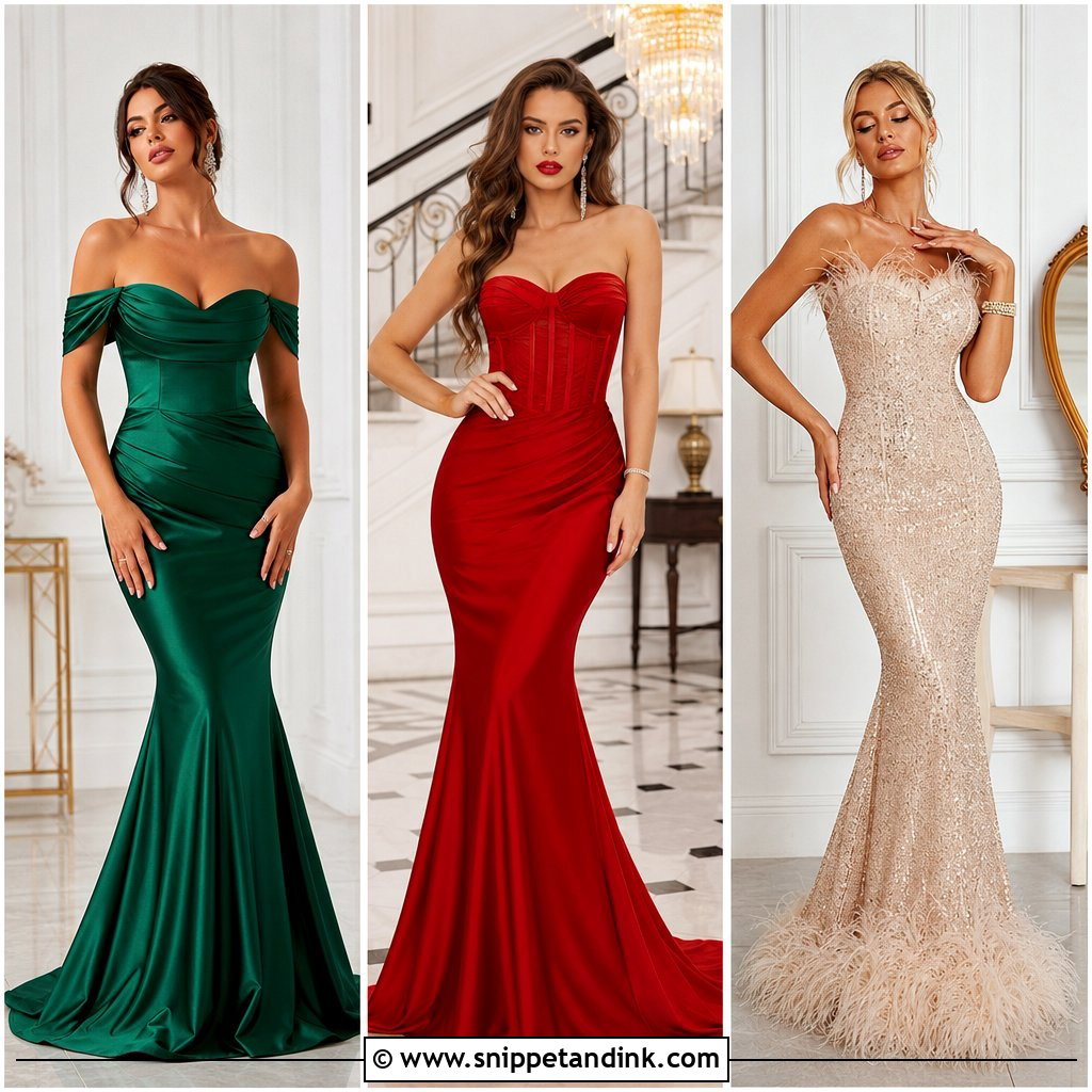 20 Mermaid Tail Gown Ideas for a Dramatic Wedding-Day Look