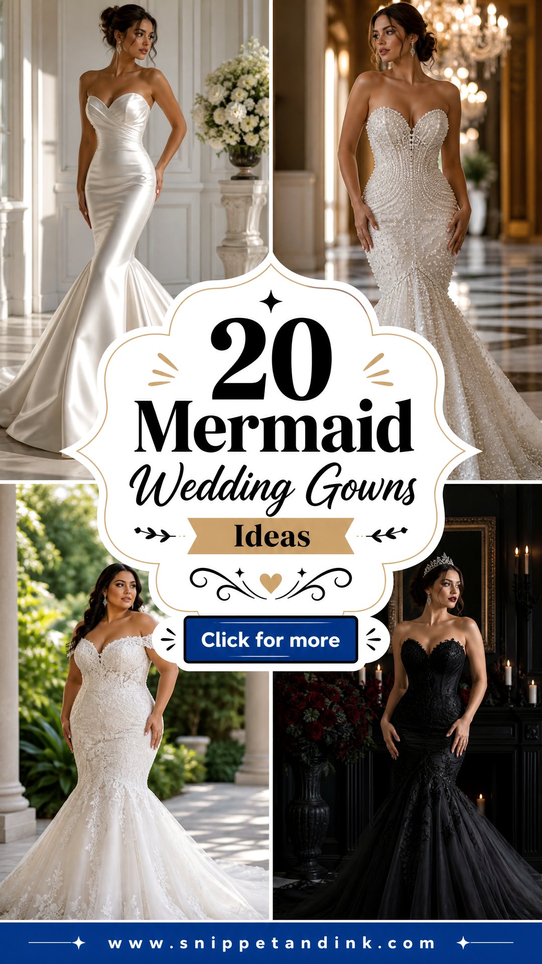 20 Mermaid Wedding Gowns for a Head-Turning Bridal Moment - 20 Mermaid Wedding Gowns for a Head-Turning Bridal Moment