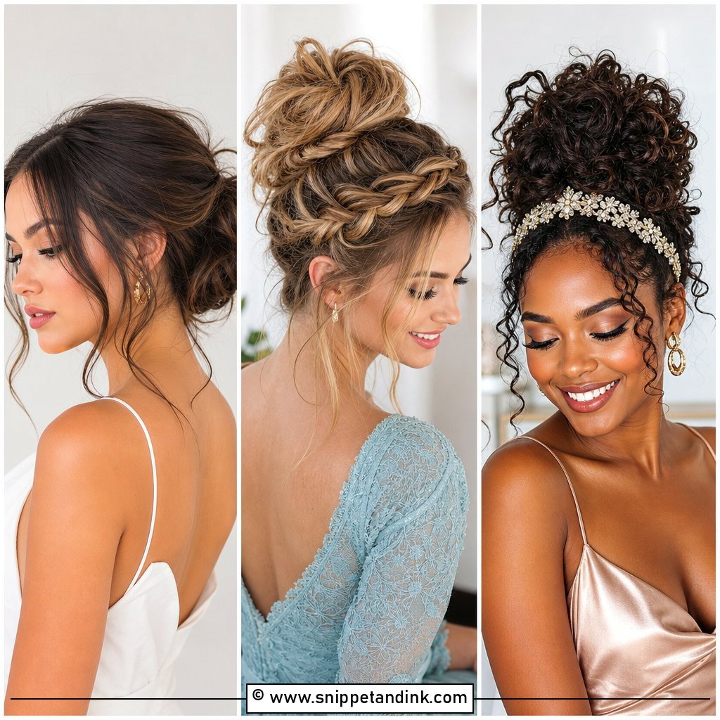 20 Messy Bun Wedding Hairstyles for Dreamy Bridal Looks