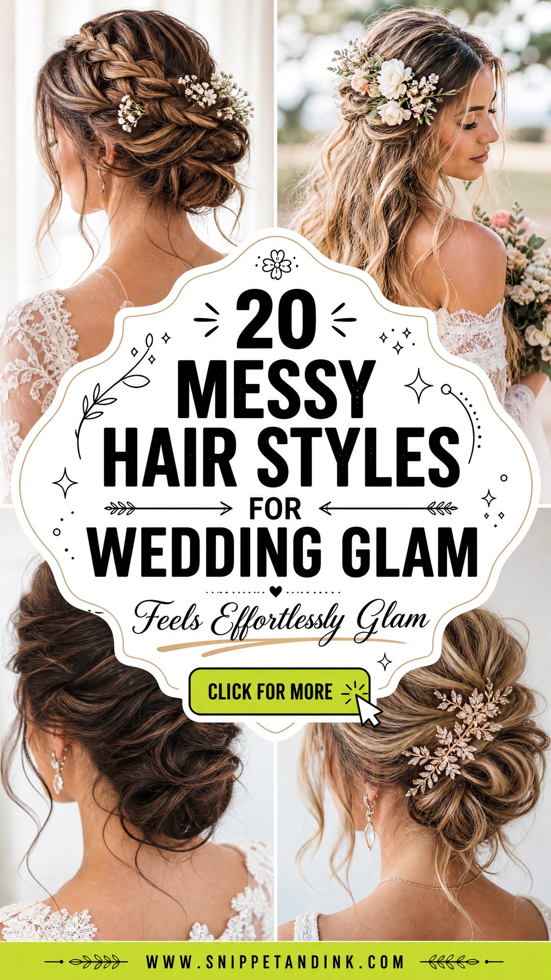 20 Messy Hair Styles for Wedding Glam That Feels Effortless - 20 Messy Hair Styles for Wedding Glam That Feels Effortless