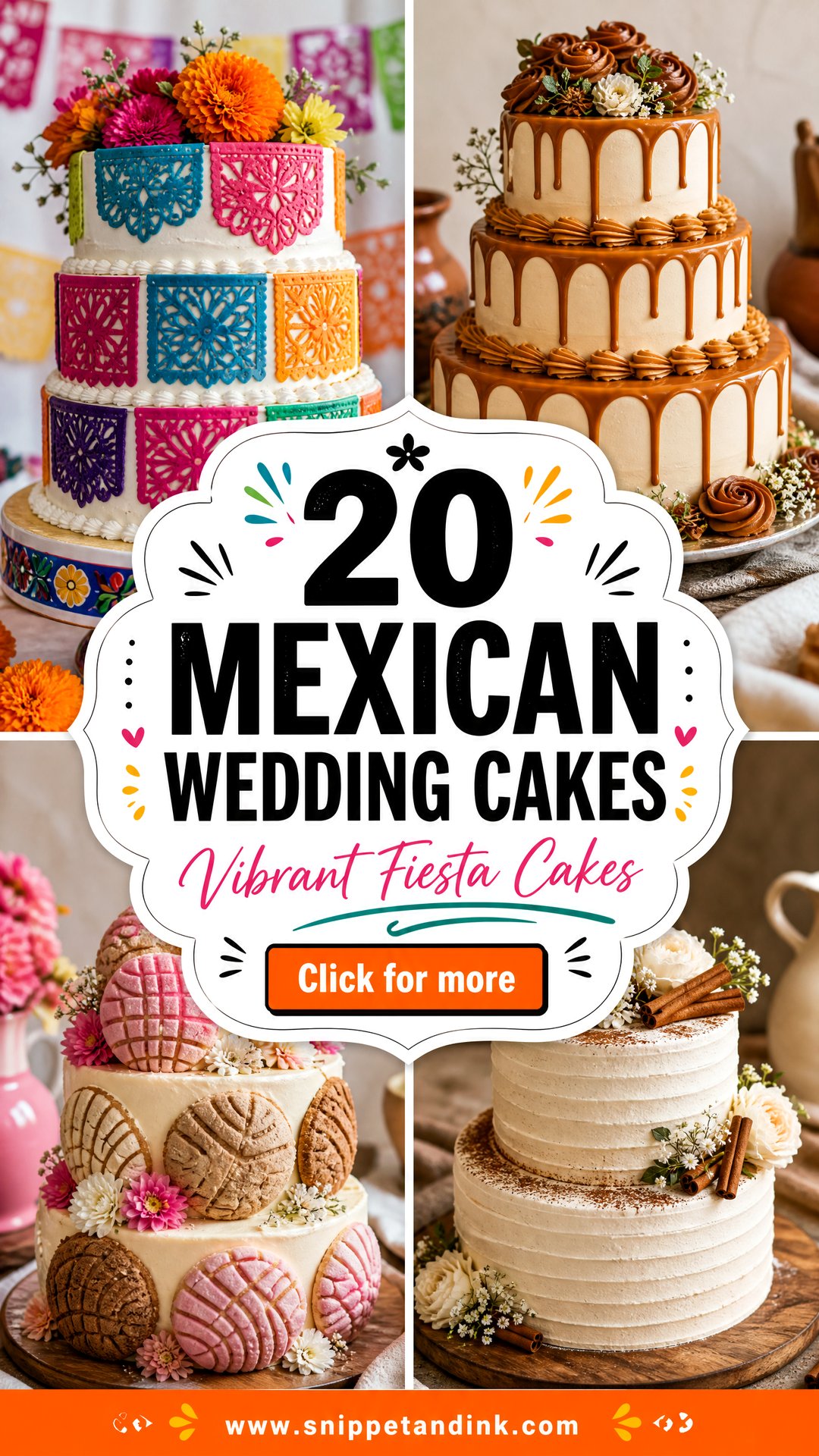 20 Mexican Wedding Cakes for a Vibrant Fiesta Celebration - 20 Mexican Wedding Cakes for a Vibrant Fiesta Celebration