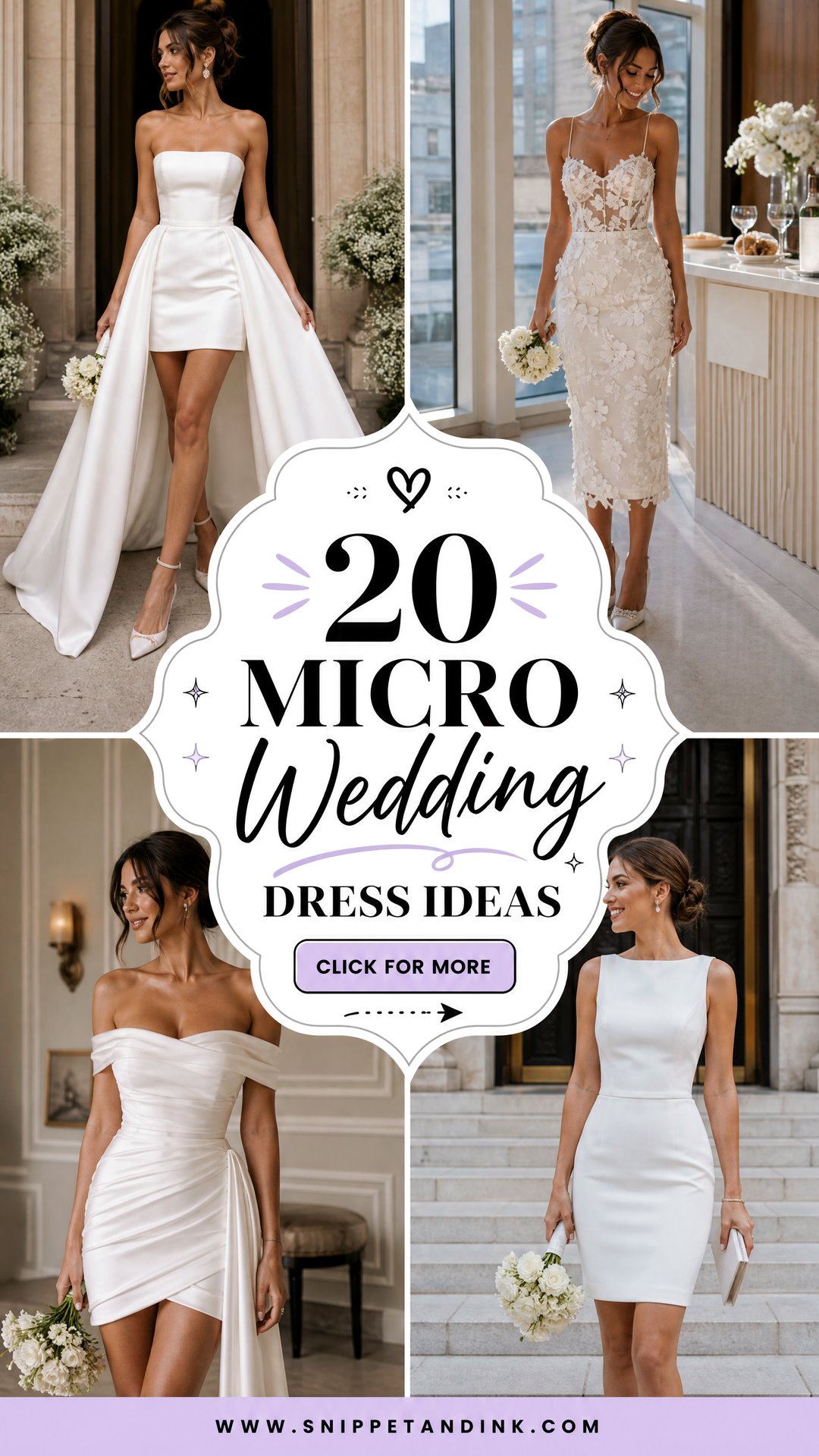 20 Micro Wedding Dress Ideas for an Intimate Celebration - 20 Micro Wedding Dress Ideas for an Intimate Celebration