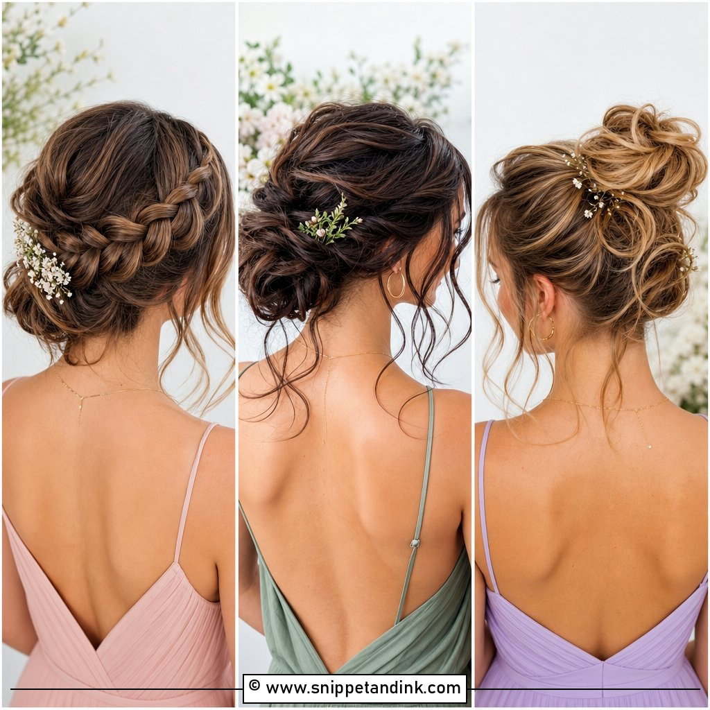 20 Mid Length Bridesmaid Hair Ideas for Effortless Beauty