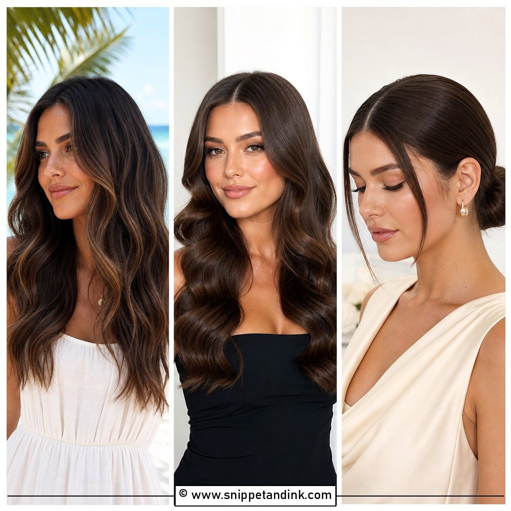 20 Middle Part Bridal Hair Down Ideas for Elegant Brides