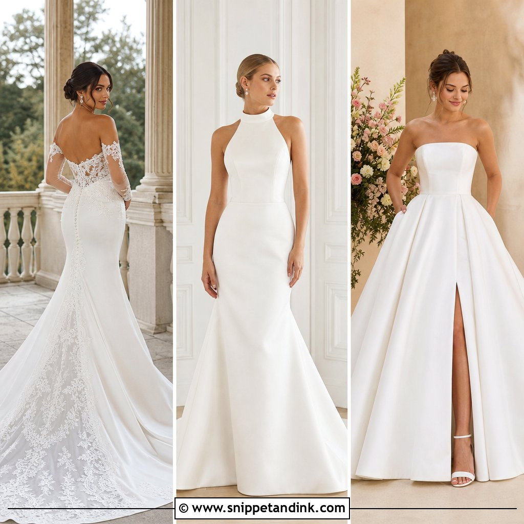 20 Mikado Wedding Gown Ideas for Polished, Timeless Bridal Style