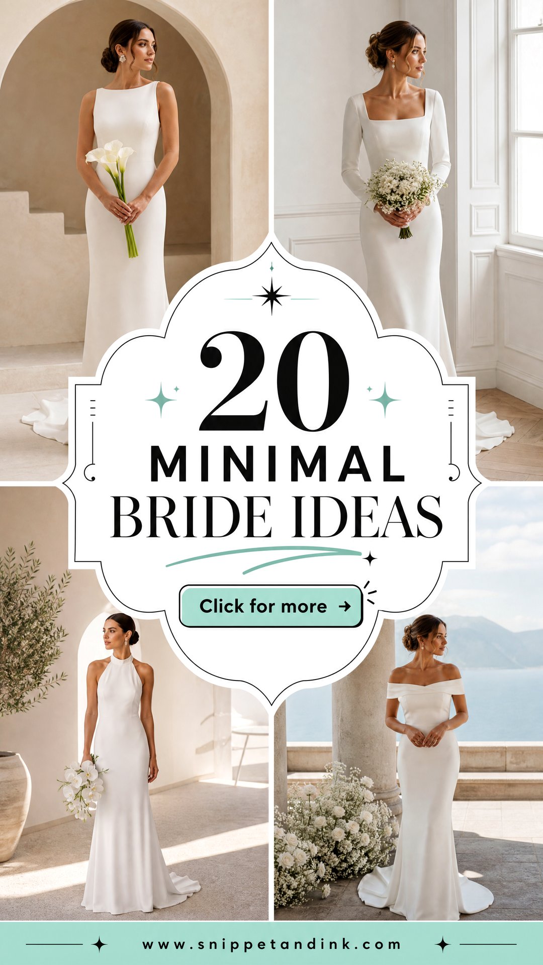 20 Minimal Bride Ideas for Effortlessly Elegant Wedding Style - 20 Minimal Bride Ideas for Effortlessly Elegant Wedding Style