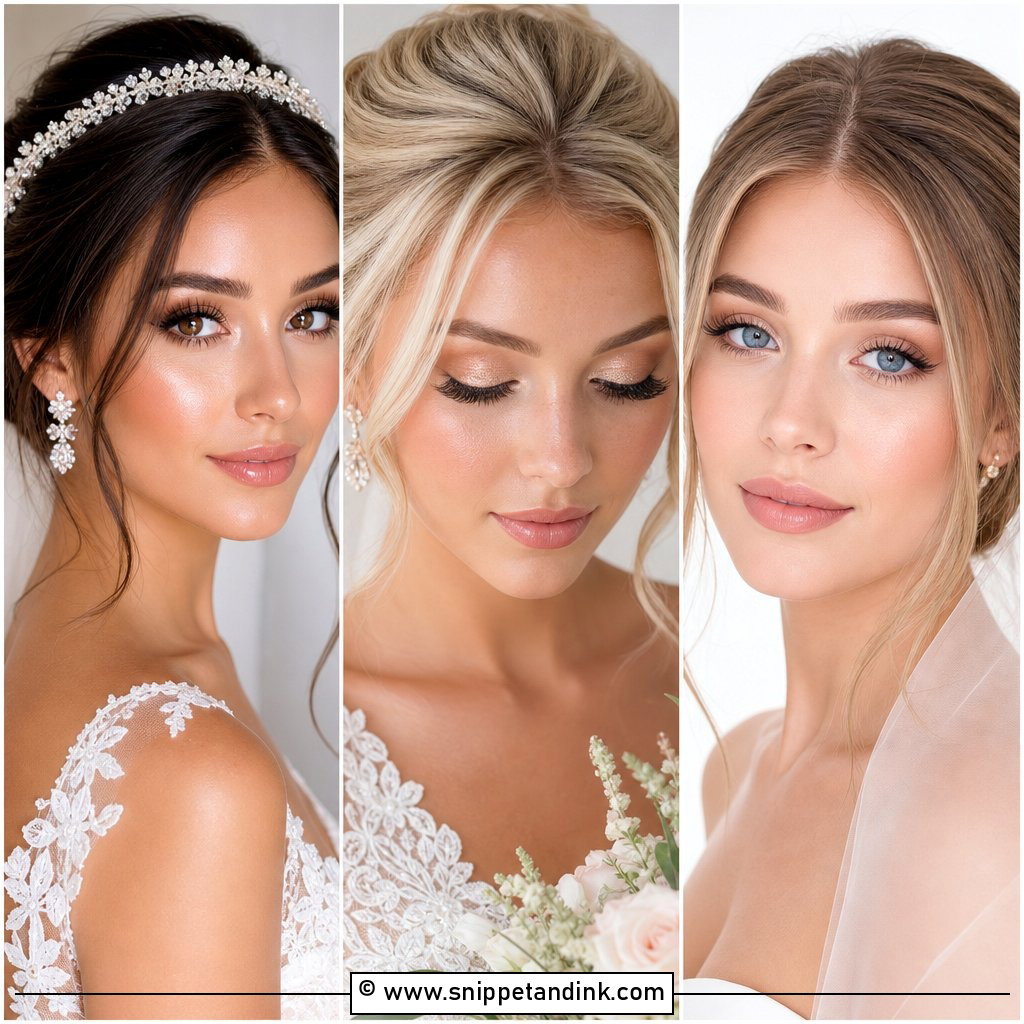 20 Minimalist Wedding Makeup Ideas for a Soft Bridal Glow