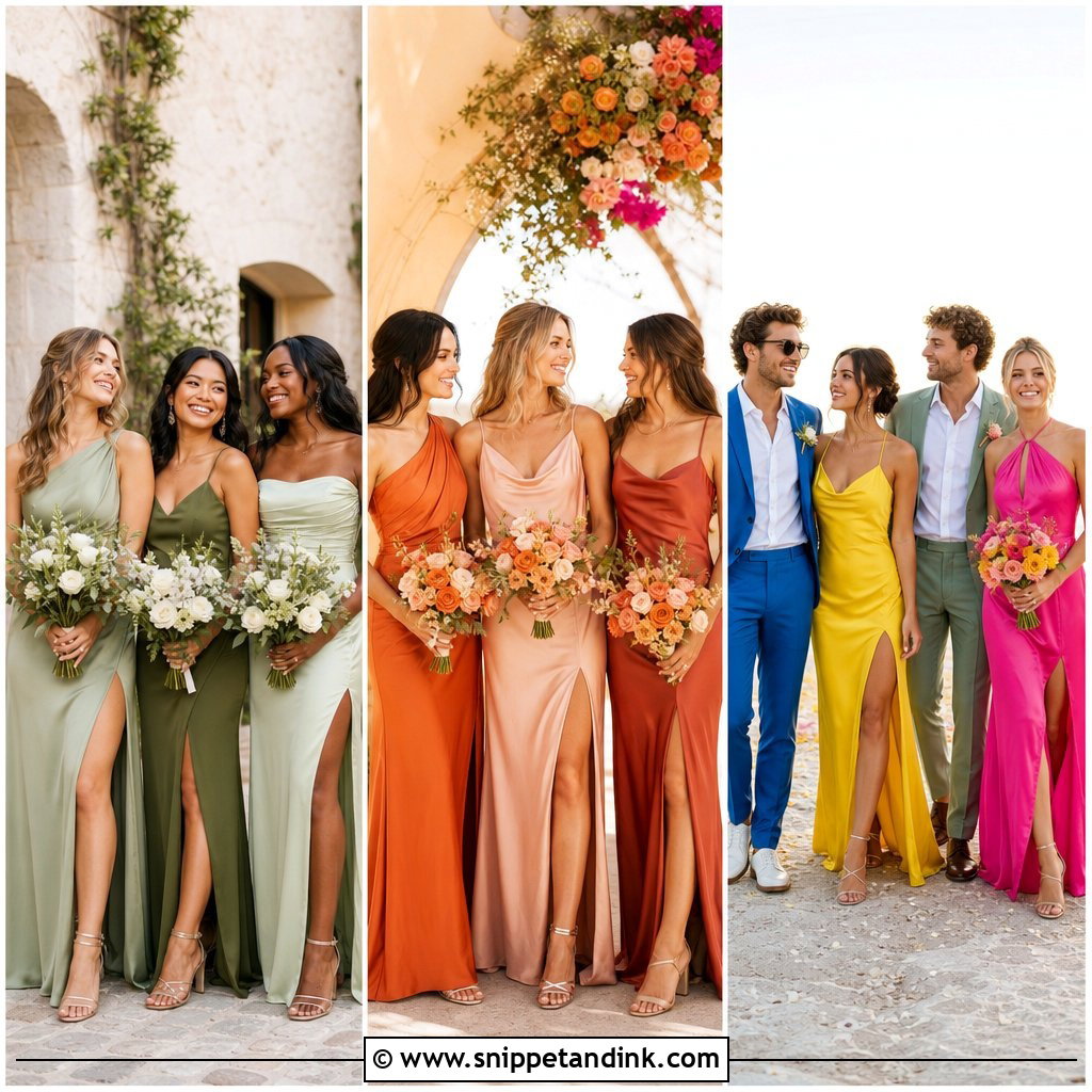 20 Mismatched Bridal Party Ideas for a Perfectly Unique Look