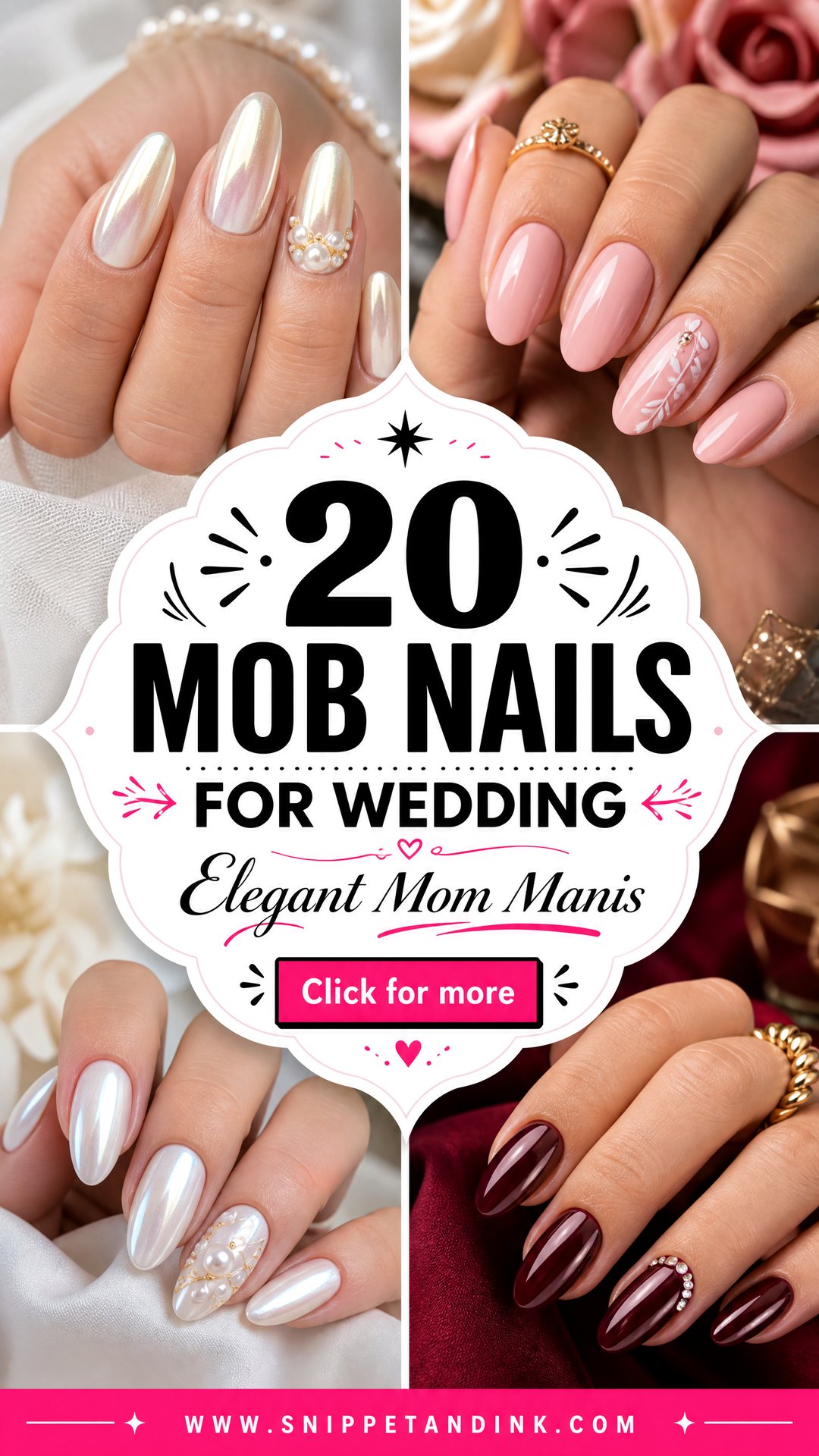 20 Mob Nails for Wedding That Look Elegant for Modern Moms - 20 Mob Nails for Wedding That Look Elegant for Modern Moms