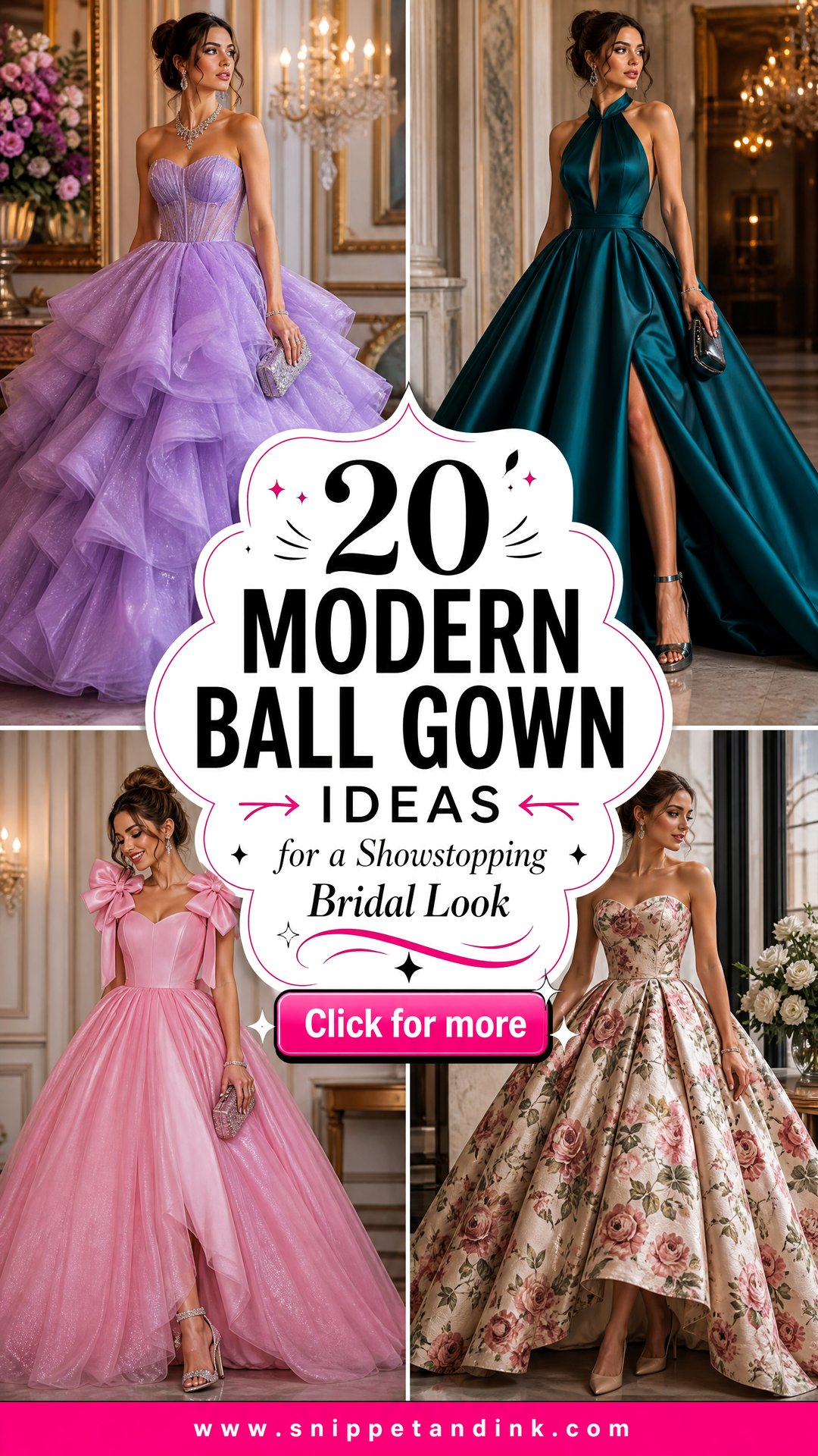 20 Modern Ball Gown Ideas for a Showstopping Bridal Look - 20 Modern Ball Gown Ideas for a Showstopping Bridal Look