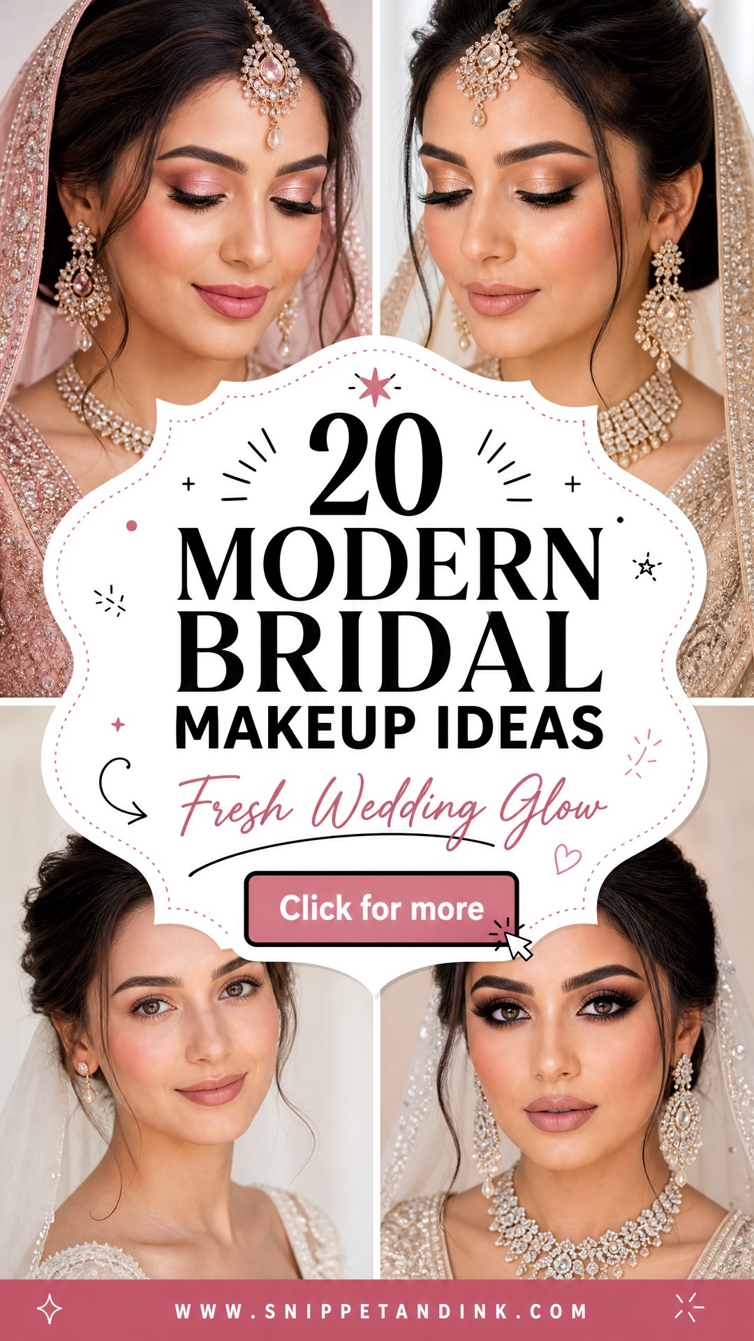 20 Modern Bridal Makeup Ideas for a Fresh Wedding Glow - 20 Modern Bridal Makeup Ideas for a Fresh Wedding Glow