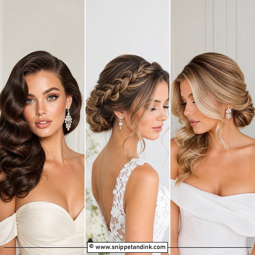20 Modern Bride Hairstyles for a Chic Aisle-Ready Look