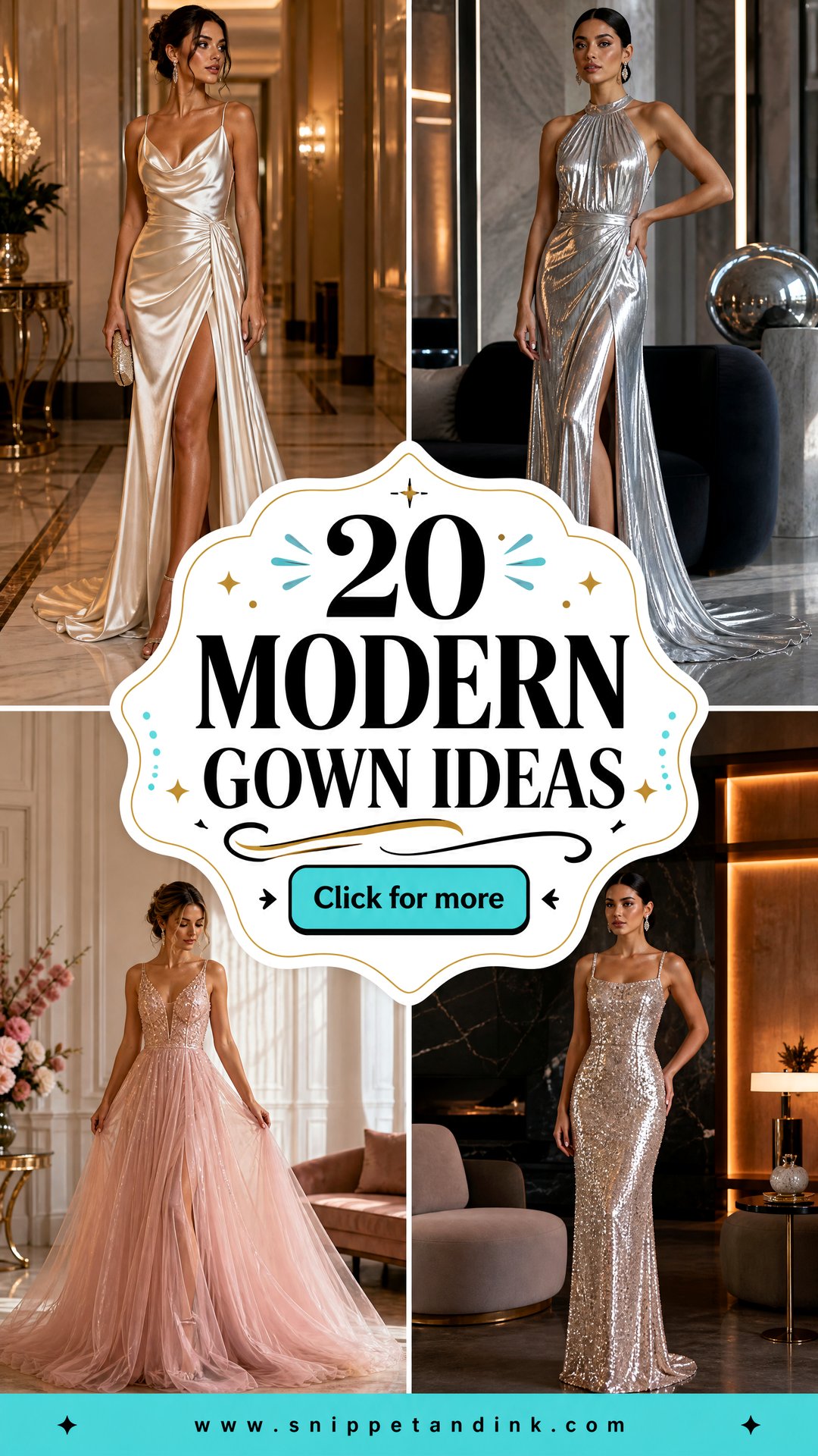 20 Modern Gown Ideas for an Elegant Fashion-Forward Look - 20 Modern Gown Ideas for an Elegant, Fashion-Forward Look