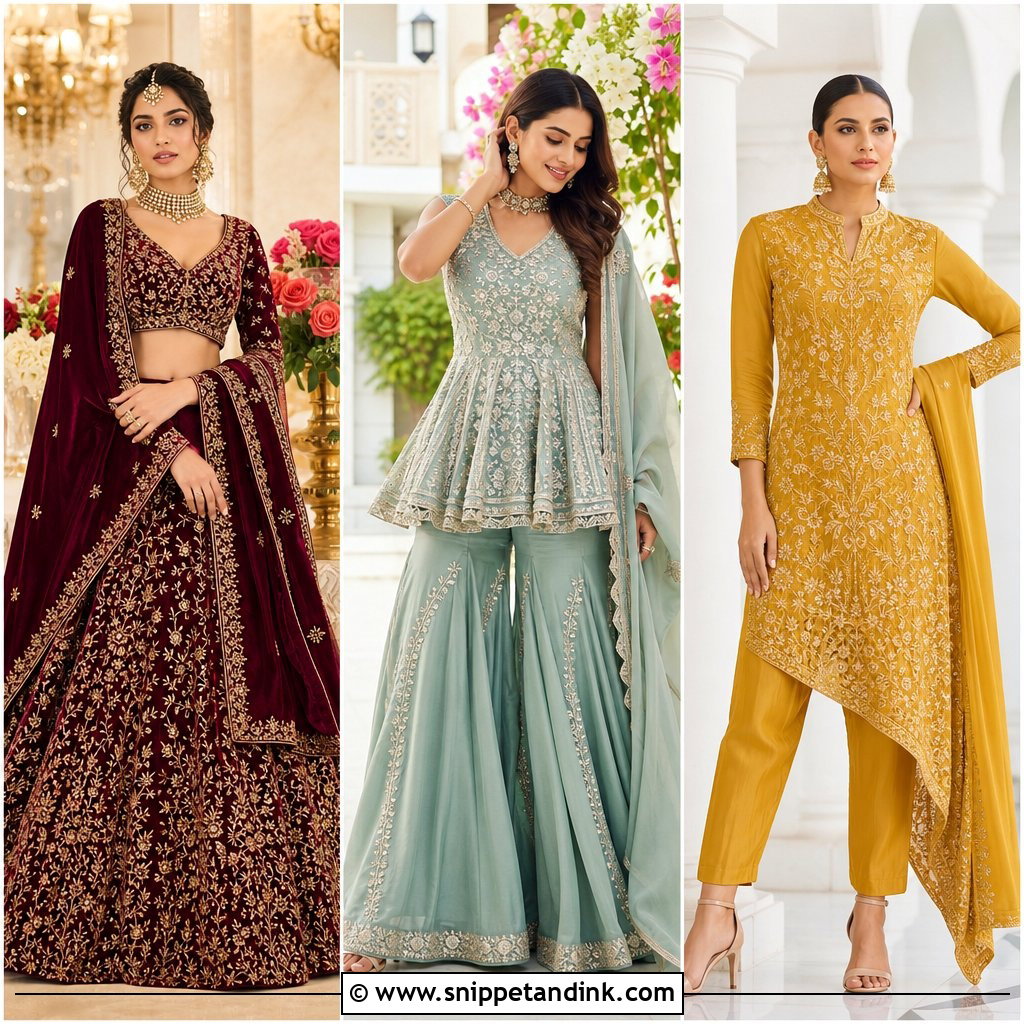 20 Modern Indian Wedding Dress Ideas for a Vibrant Bridal Look