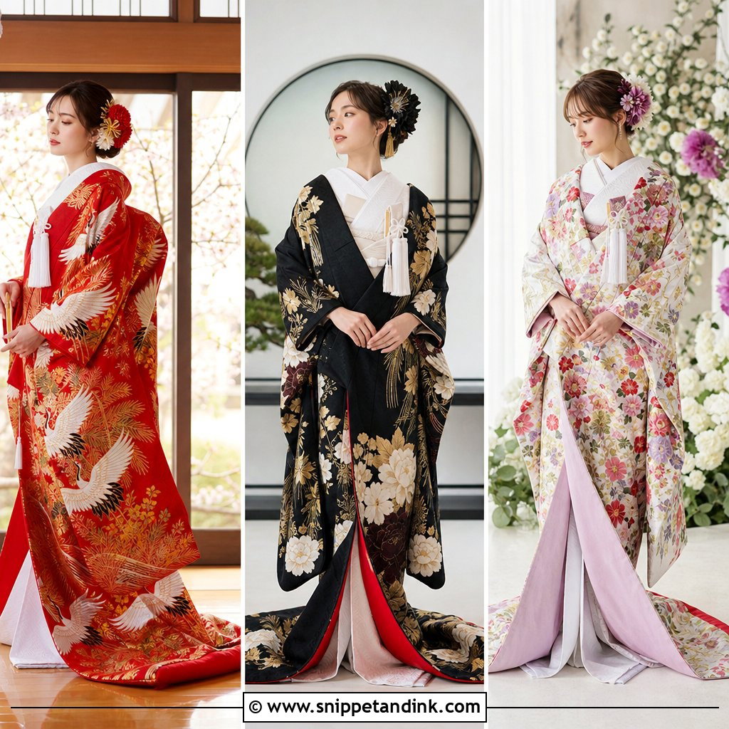 20 Modern Japanese Wedding Dress Ideas for Elegant Brides
