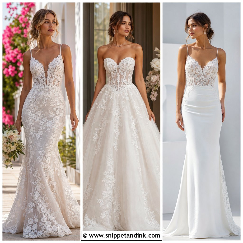 20 Modern Lace Wedding Dress Ideas for Fresh, Timeless Elegance