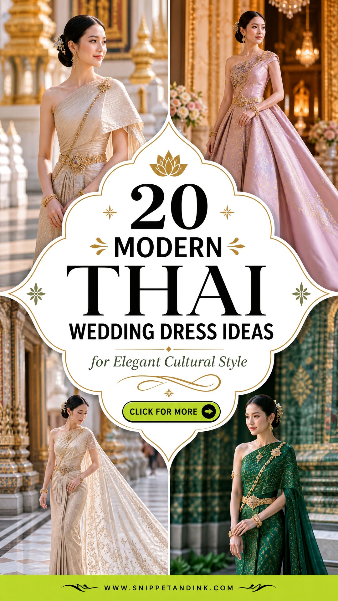 20 Modern Thai Wedding Dress Ideas for Elegant Cultural Style - 20 Modern Thai Wedding Dress Ideas for Elegant Cultural Style