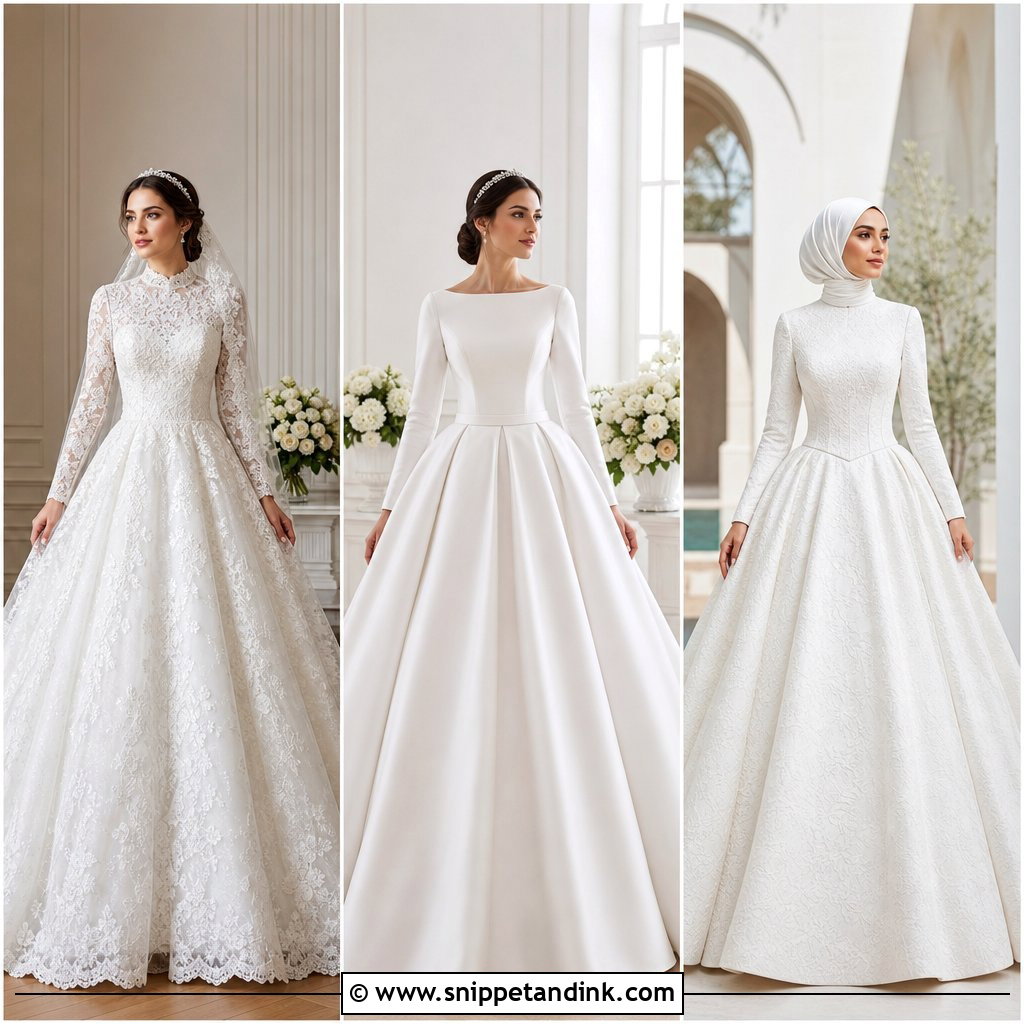 20 Modest Wedding Dresses Ball Gown: Regal Bridal Looks to Love