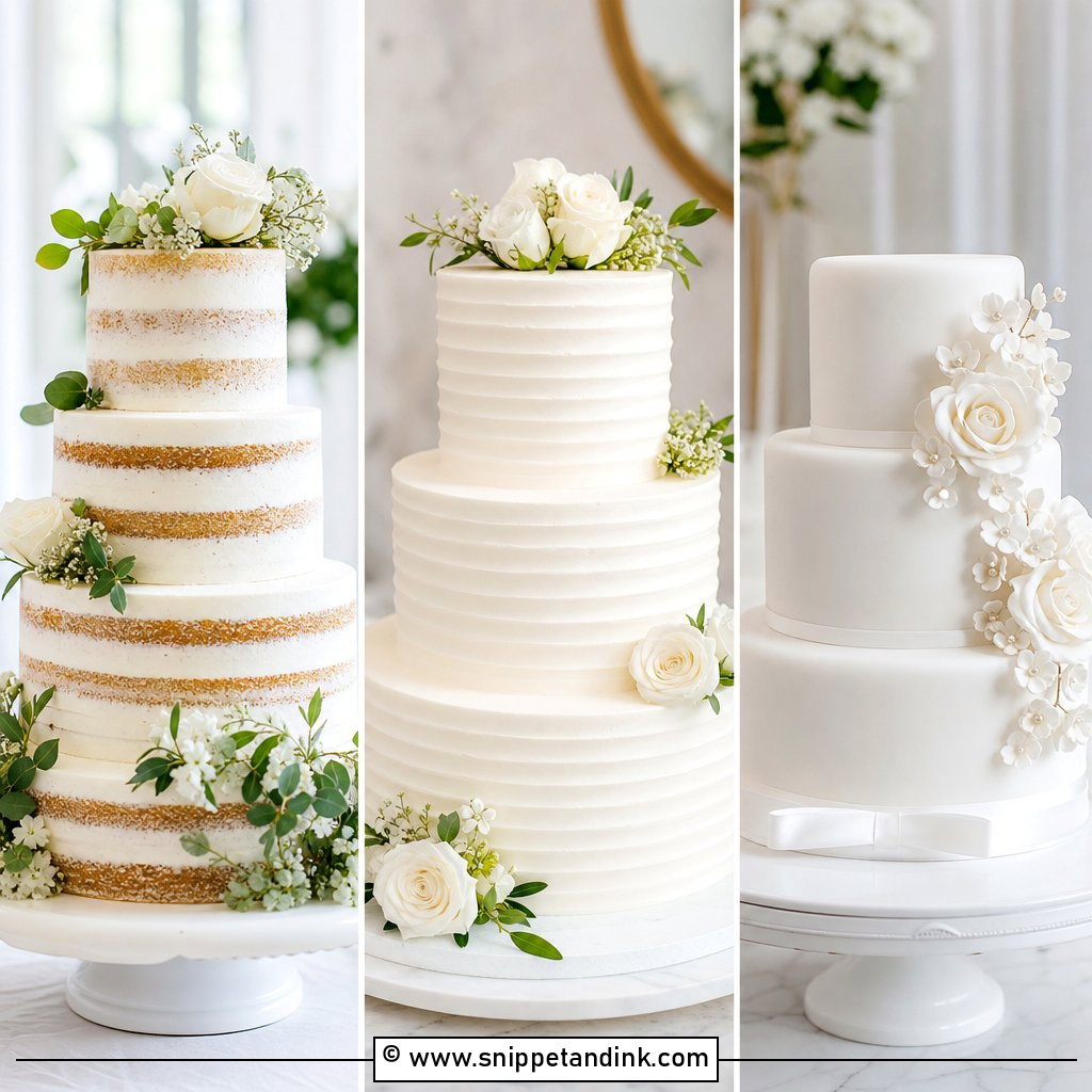 20 Moist White Wedding Cake Recipe Ideas for Dreamy Desserts