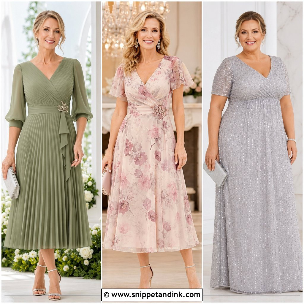 20 Mom of Bride Dresses for Every Elegant Wedding Style