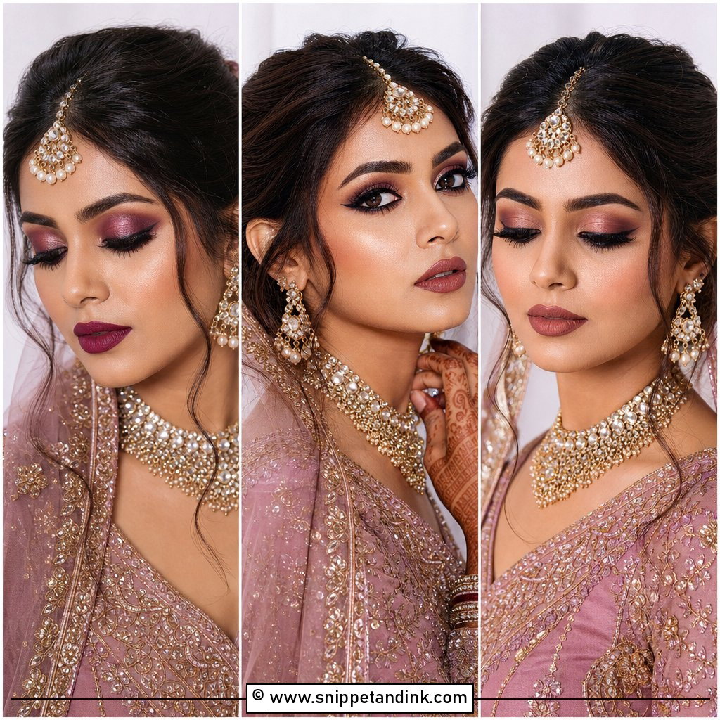 20 Moody Bridal Makeup Ideas for a Dramatic Wedding Look