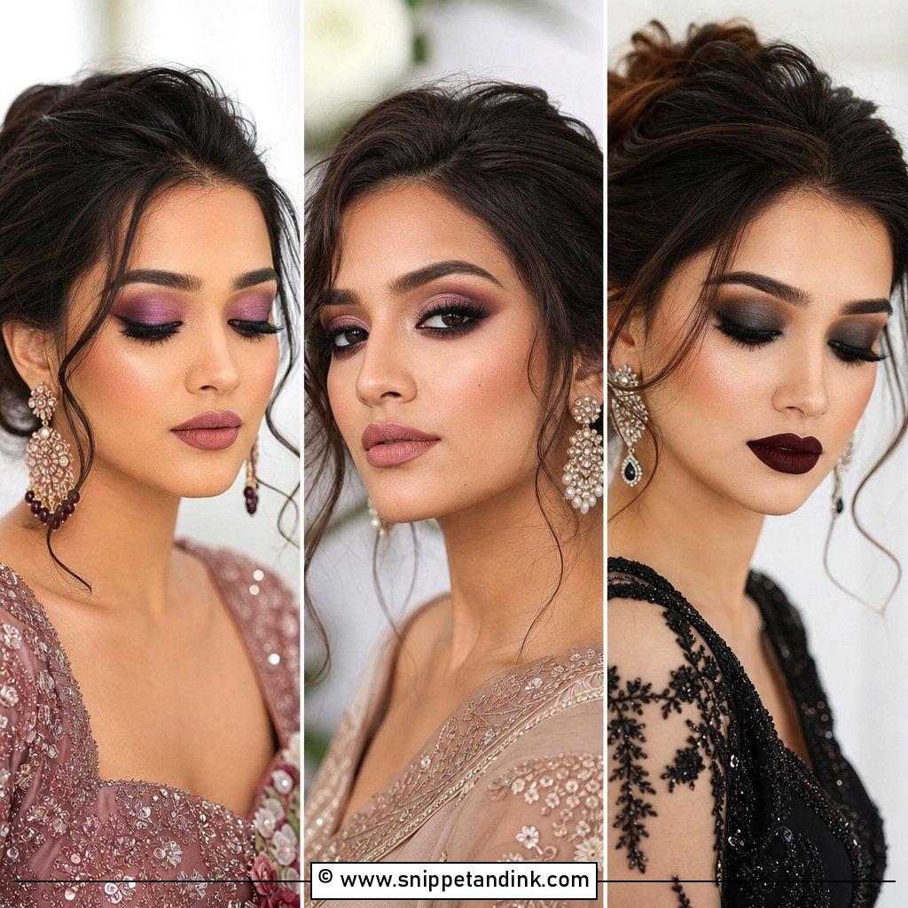 20 Moody Wedding Makeup Ideas for a Romantic Bold Look