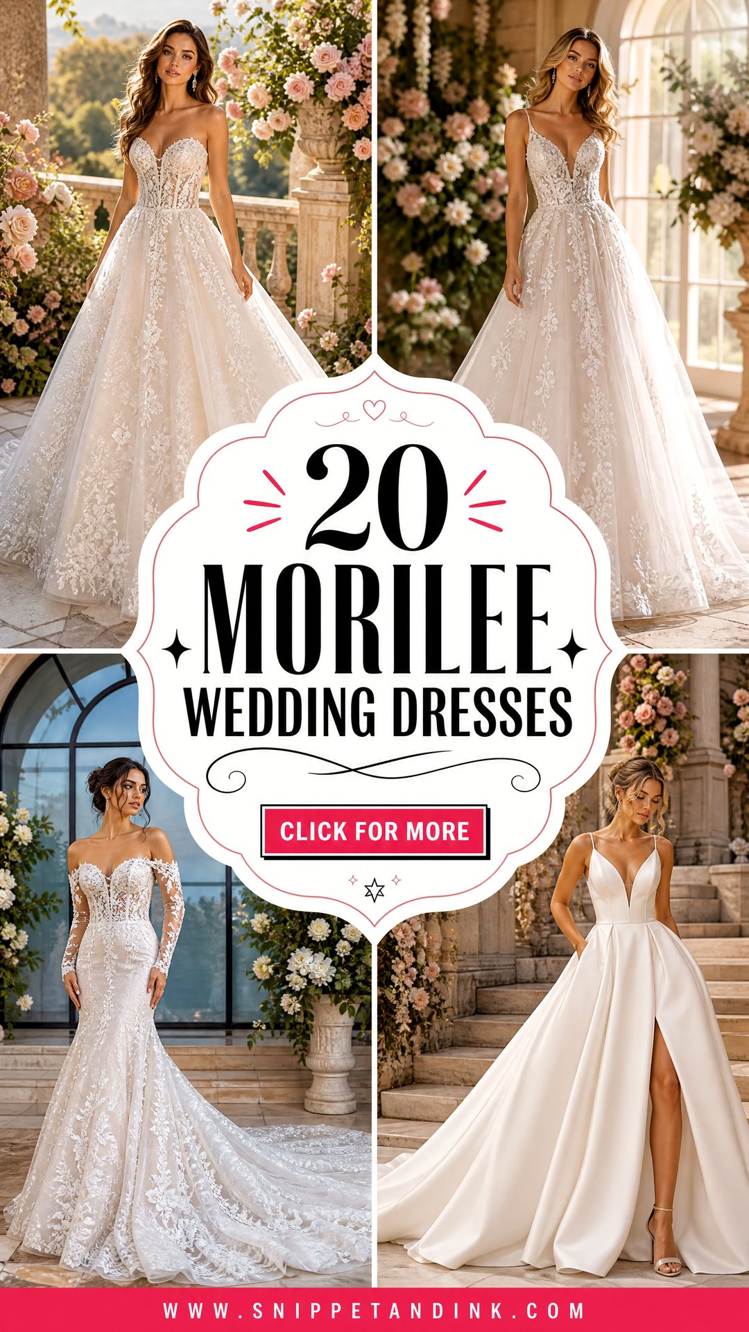 20 Morilee Wedding Dresses for a Dreamy Romantic Bridal Look - 20 Morilee Wedding Dresses for a Dreamy, Romantic Bridal Look