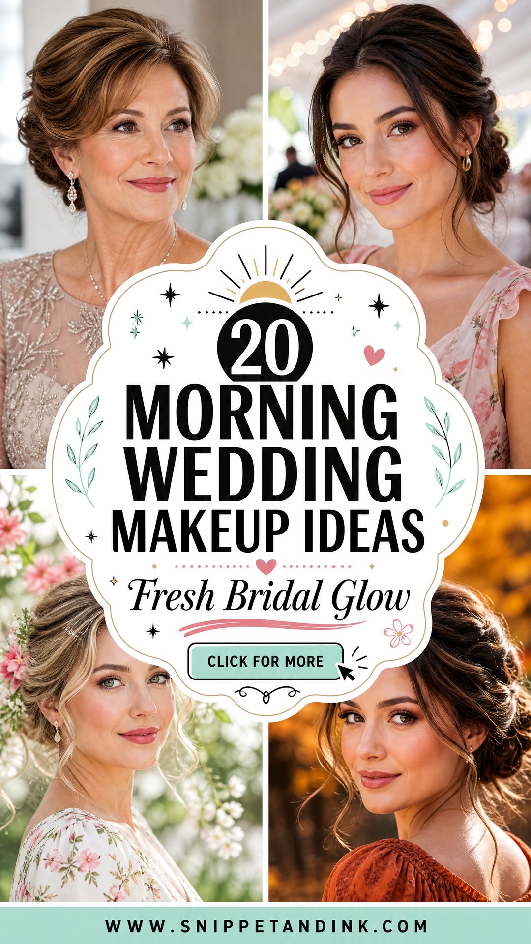 20 Morning Wedding Makeup Ideas for a Fresh Bridal Glow - 20 Morning Wedding Makeup Ideas for a Fresh Bridal Glow