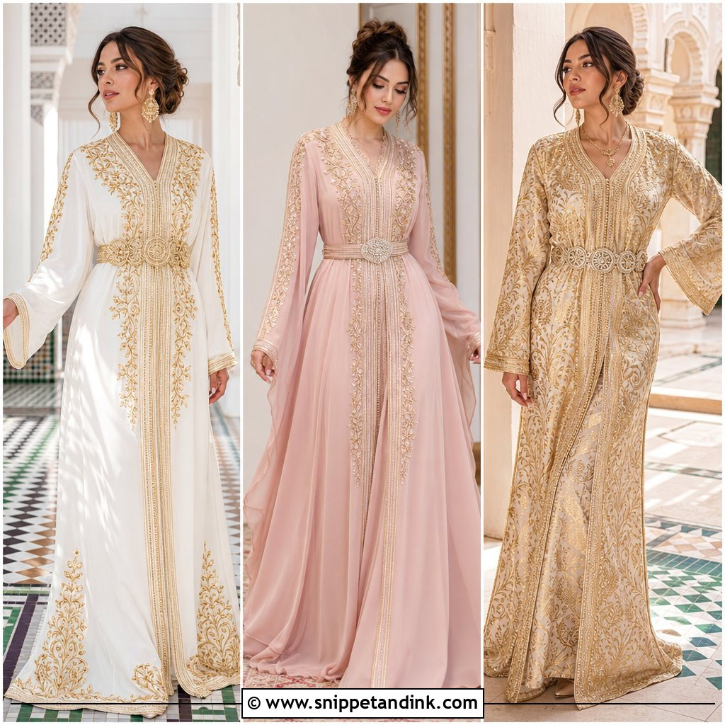 20 Moroccan Bride Dress Ideas for a Regal Wedding Style