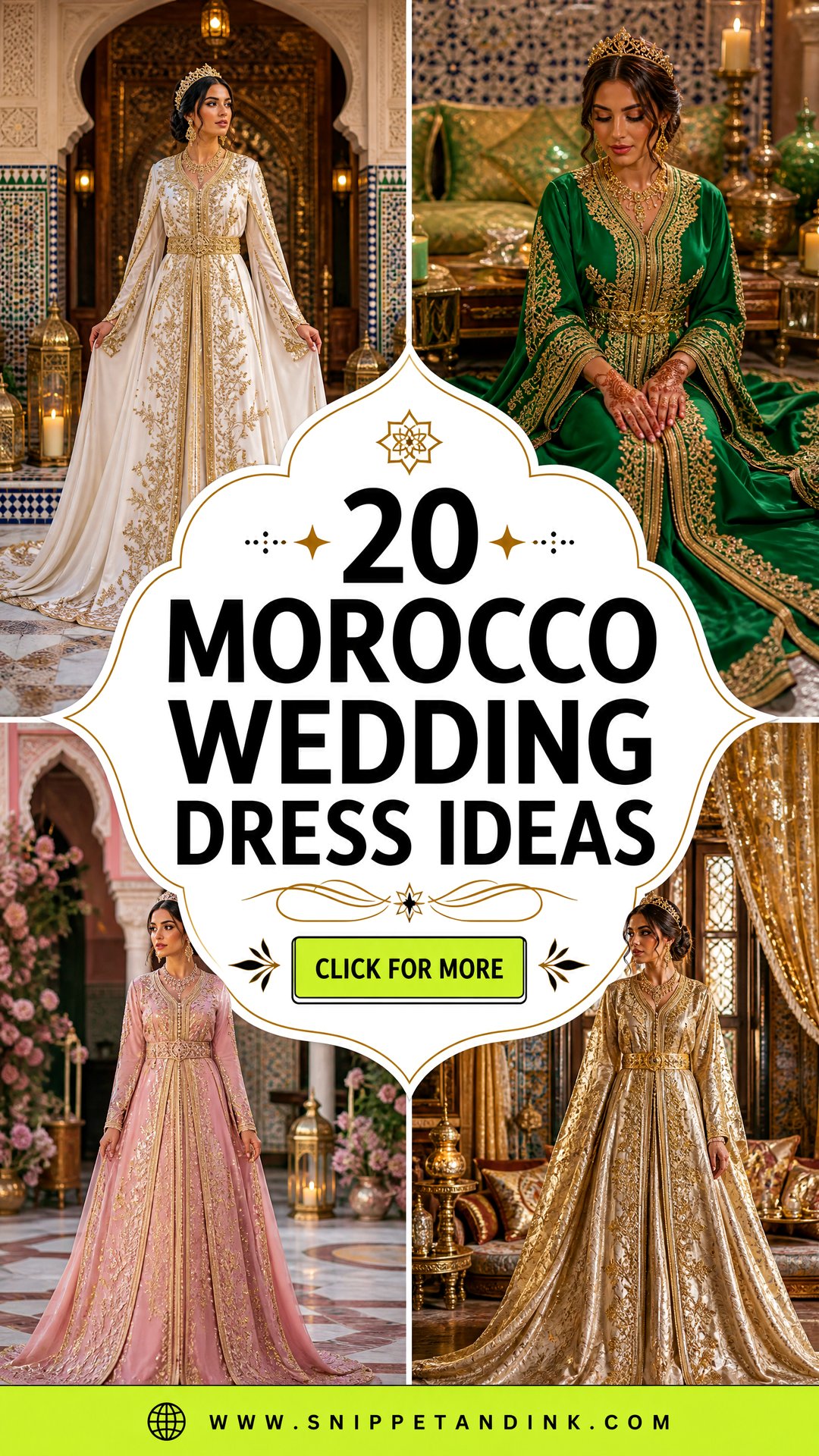 20 Morocco Wedding Dress Ideas Traditional Bridal Looks to Love - 20 Morocco Wedding Dress Ideas: Traditional Bridal Looks to Love