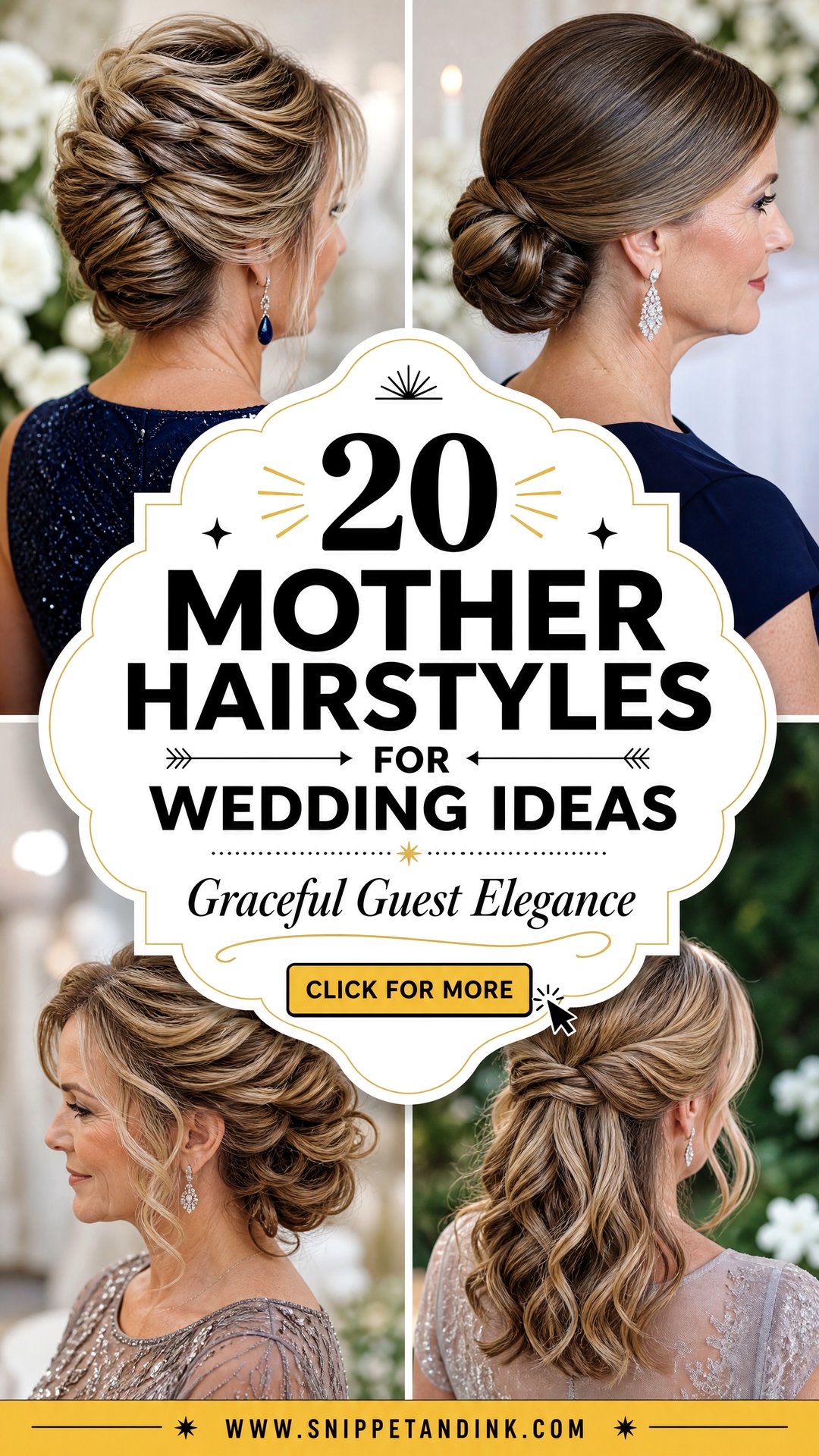 20 Mother Hairstyles for Wedding Guests Who Want Elegance - 20 Mother Hairstyles for Wedding Guests Who Want Elegance