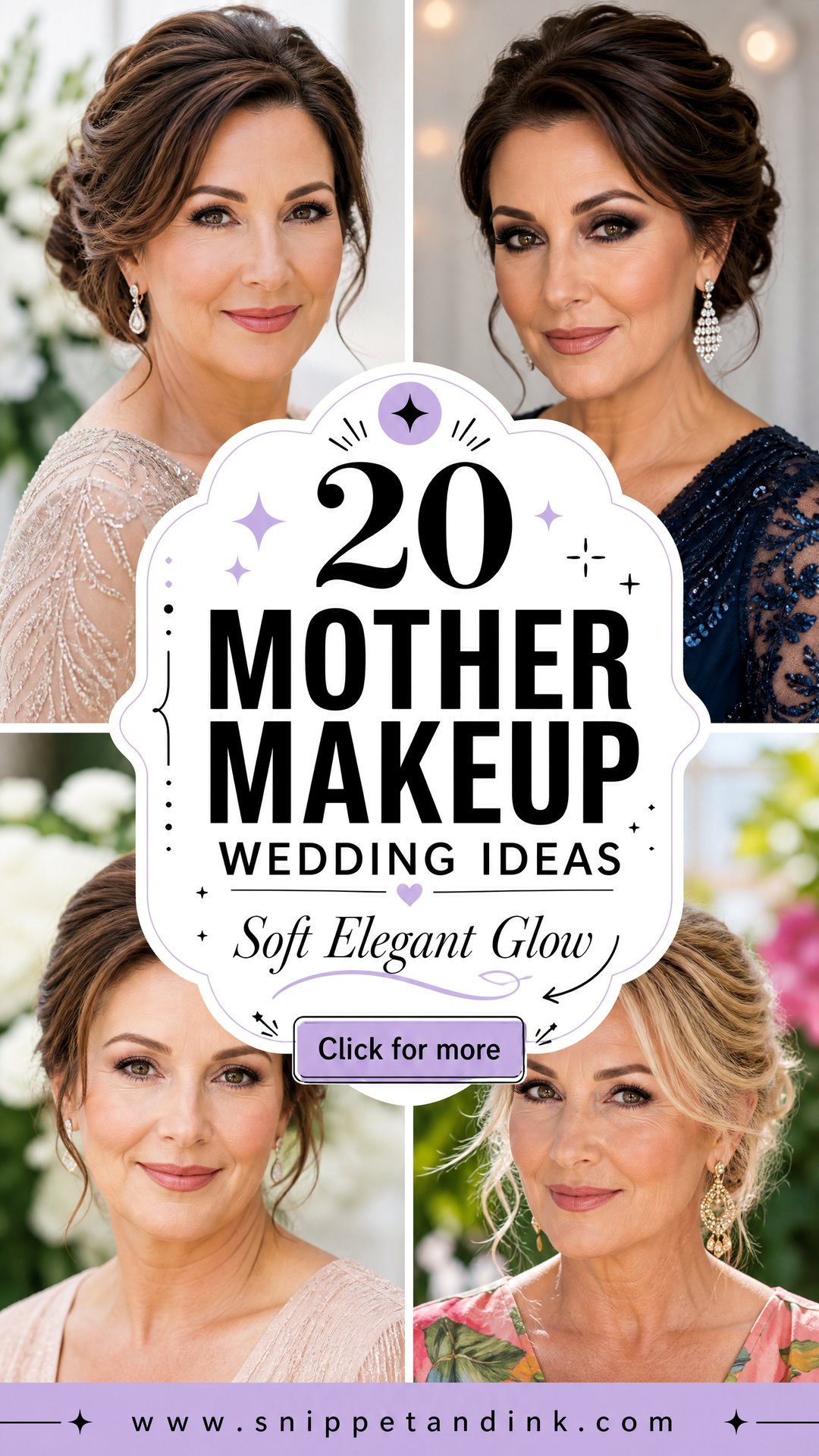 20 Mother Makeup Wedding Ideas for a Soft Elegant Glow - 20 Mother Makeup Wedding Ideas for a Soft, Elegant Glow