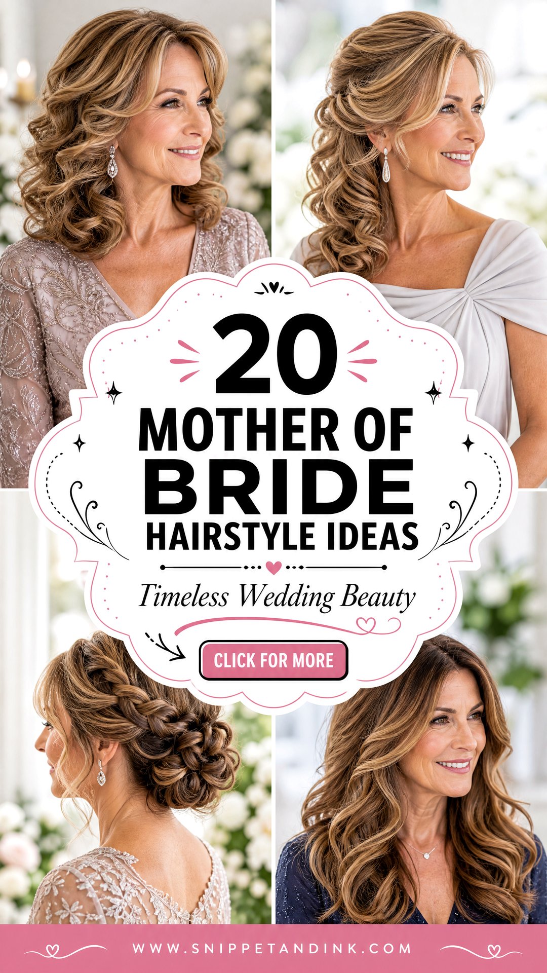 20 Mother of Bride Hairstyle Ideas for Timeless Wedding Beauty - 20 Mother of Bride Hairstyle Ideas for Timeless Wedding Beauty