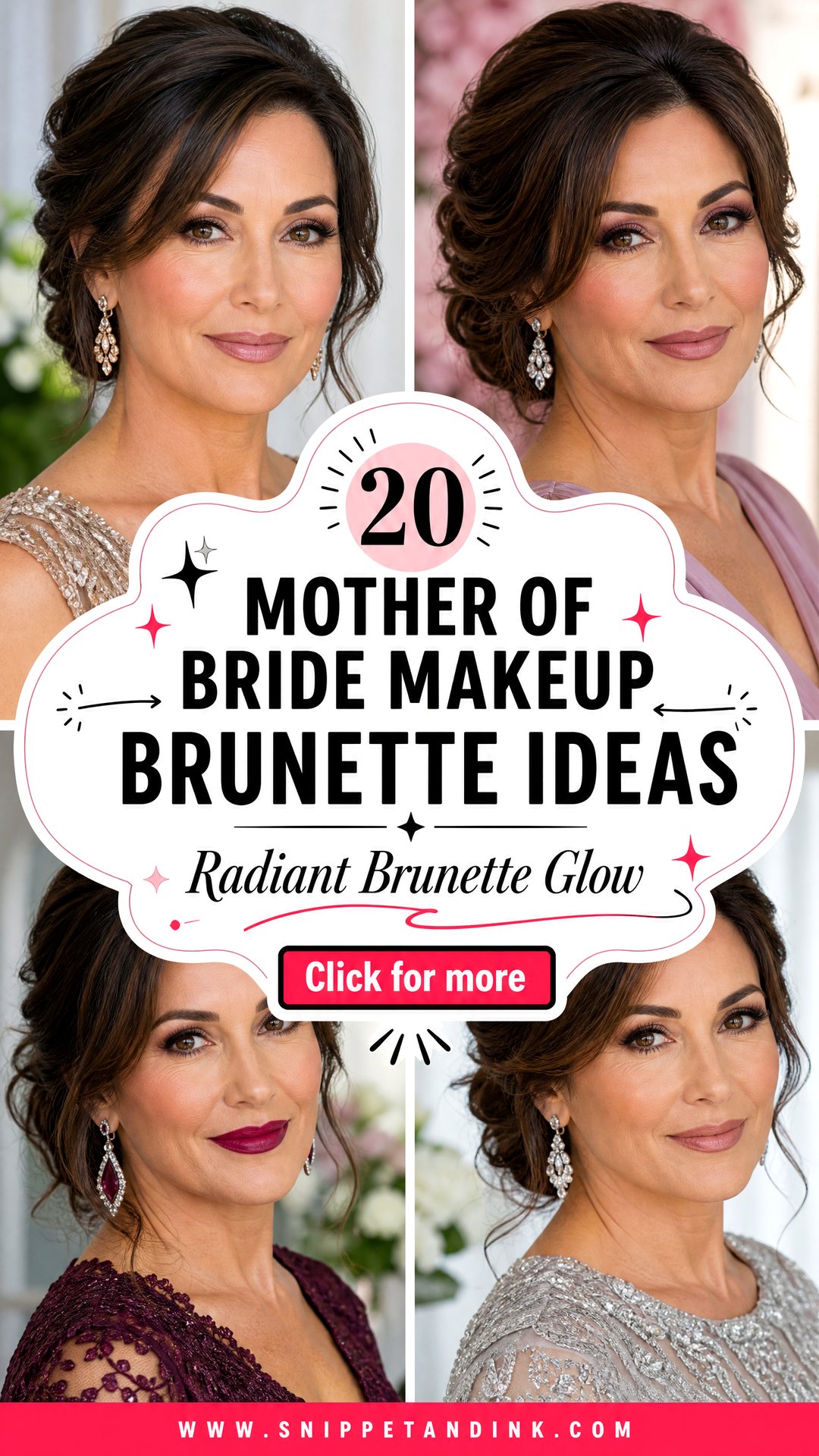 20 Mother of Bride Makeup Brunette Ideas for Radiant Style - 20 Mother of Bride Makeup Brunette Ideas for Radiant Style