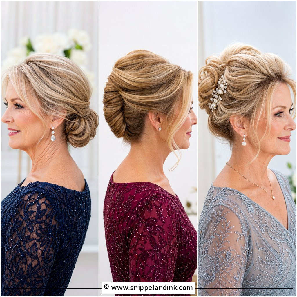 20 Mother of Bride Updo Hairstyles for a Graceful Look