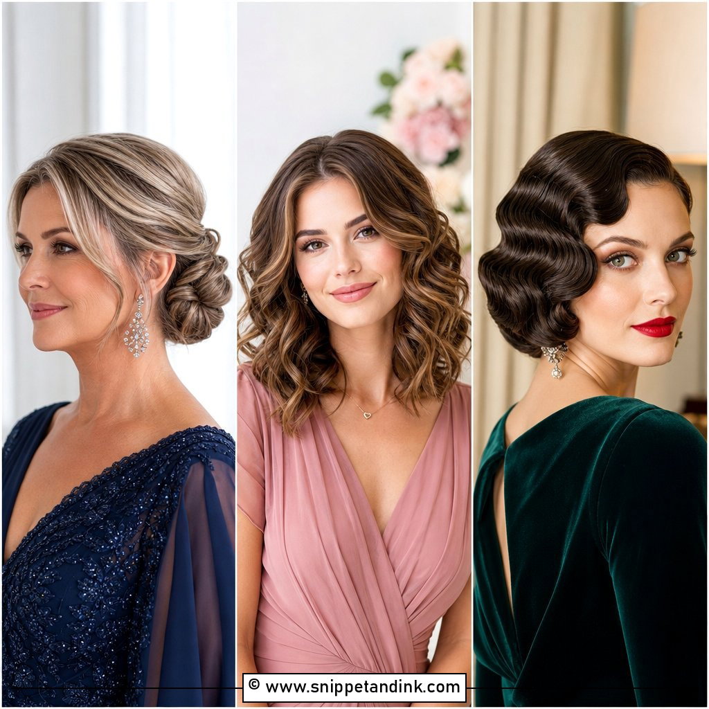 20 Mother of the Bride Hairstyle Ideas for Elegant Moms