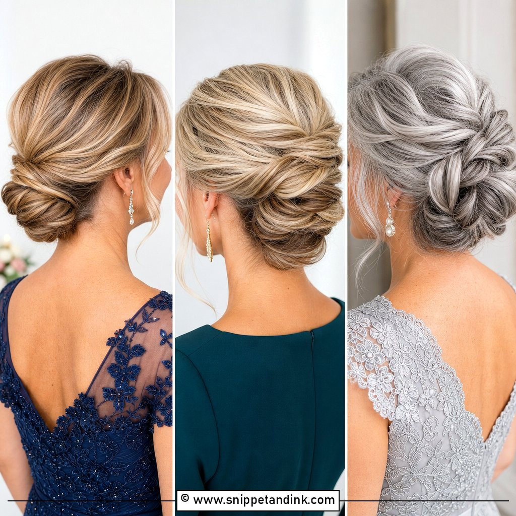 20 Mother of the Bride Hairstyles Over 50 Mom Wedding Hairs Ideas