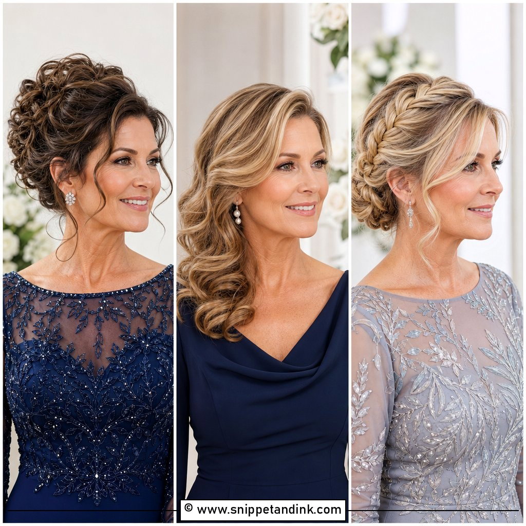 20 Mother of the Bride Hairstyles for a Confident Glow