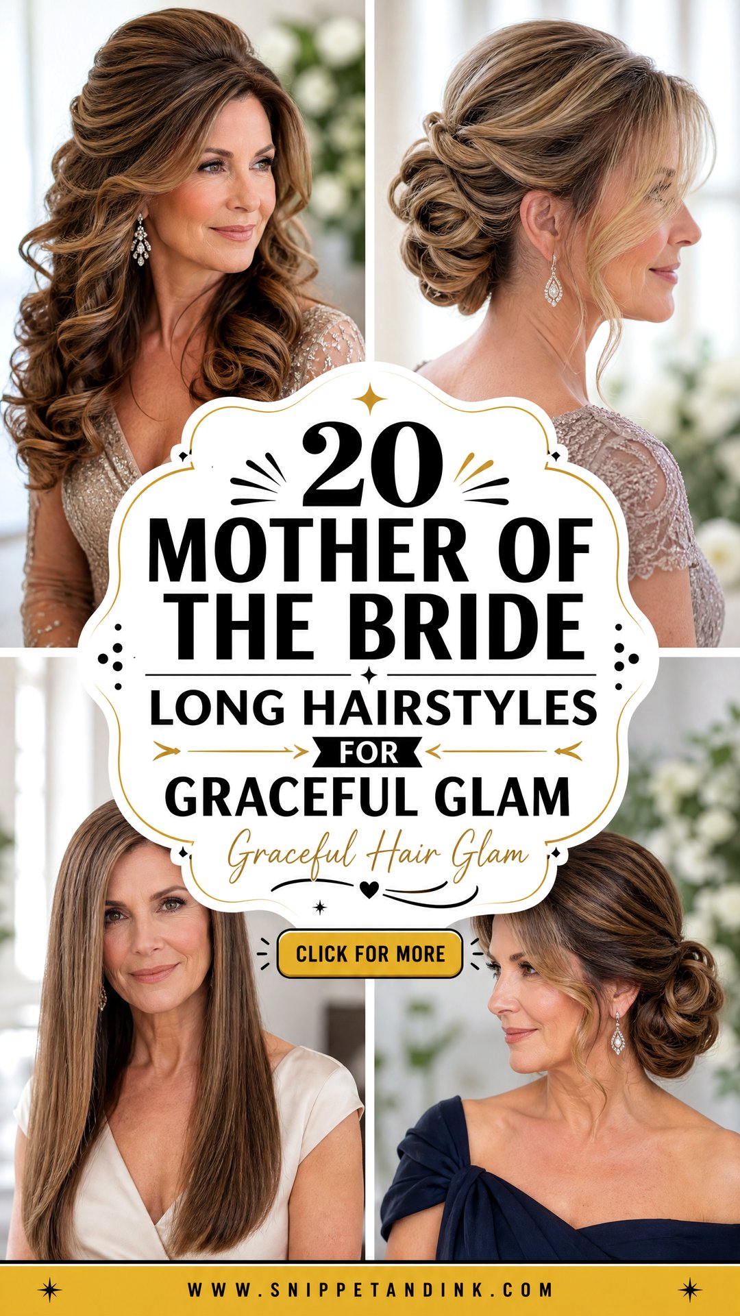 20 Mother of the Bride Long Hairstyles for Graceful Glam - 20 Mother of the Bride Long Hairstyles for Graceful Glam